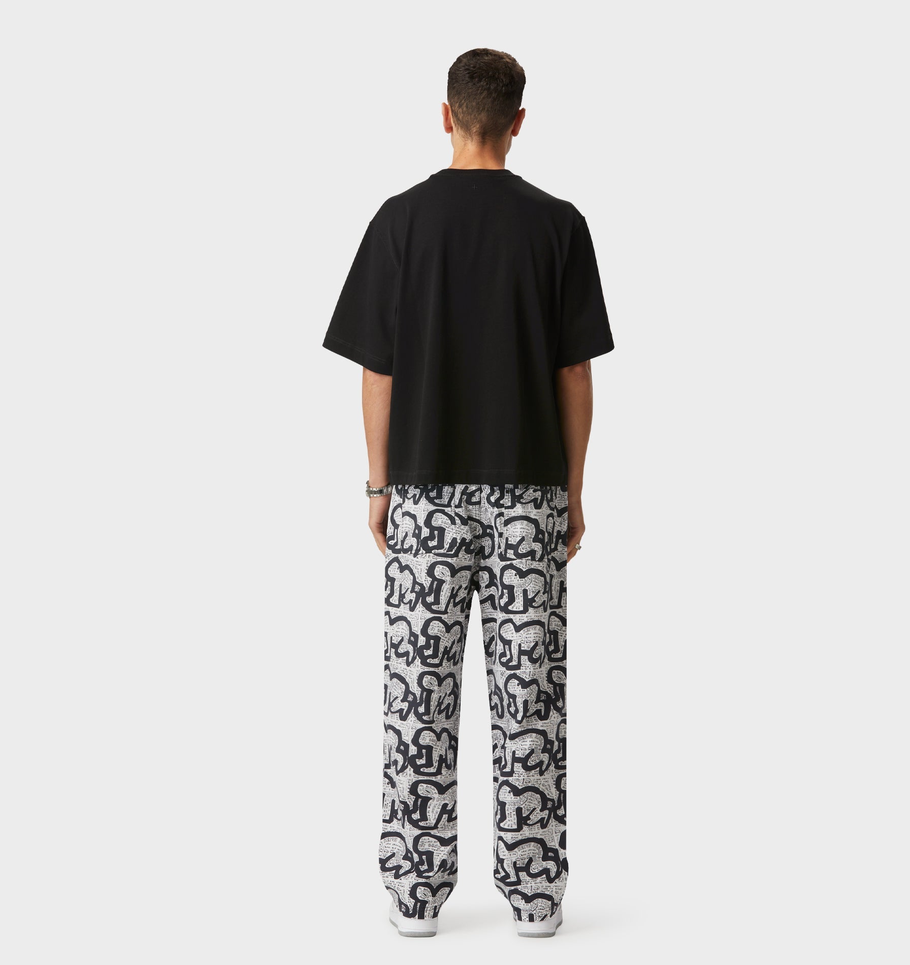 KH Des Refuses Edgar Pant - White/Black