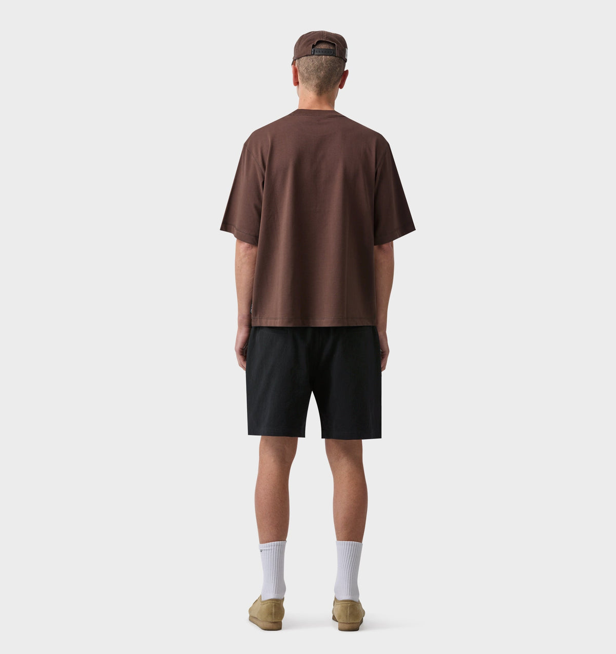 Crop Box Tee - Espresso