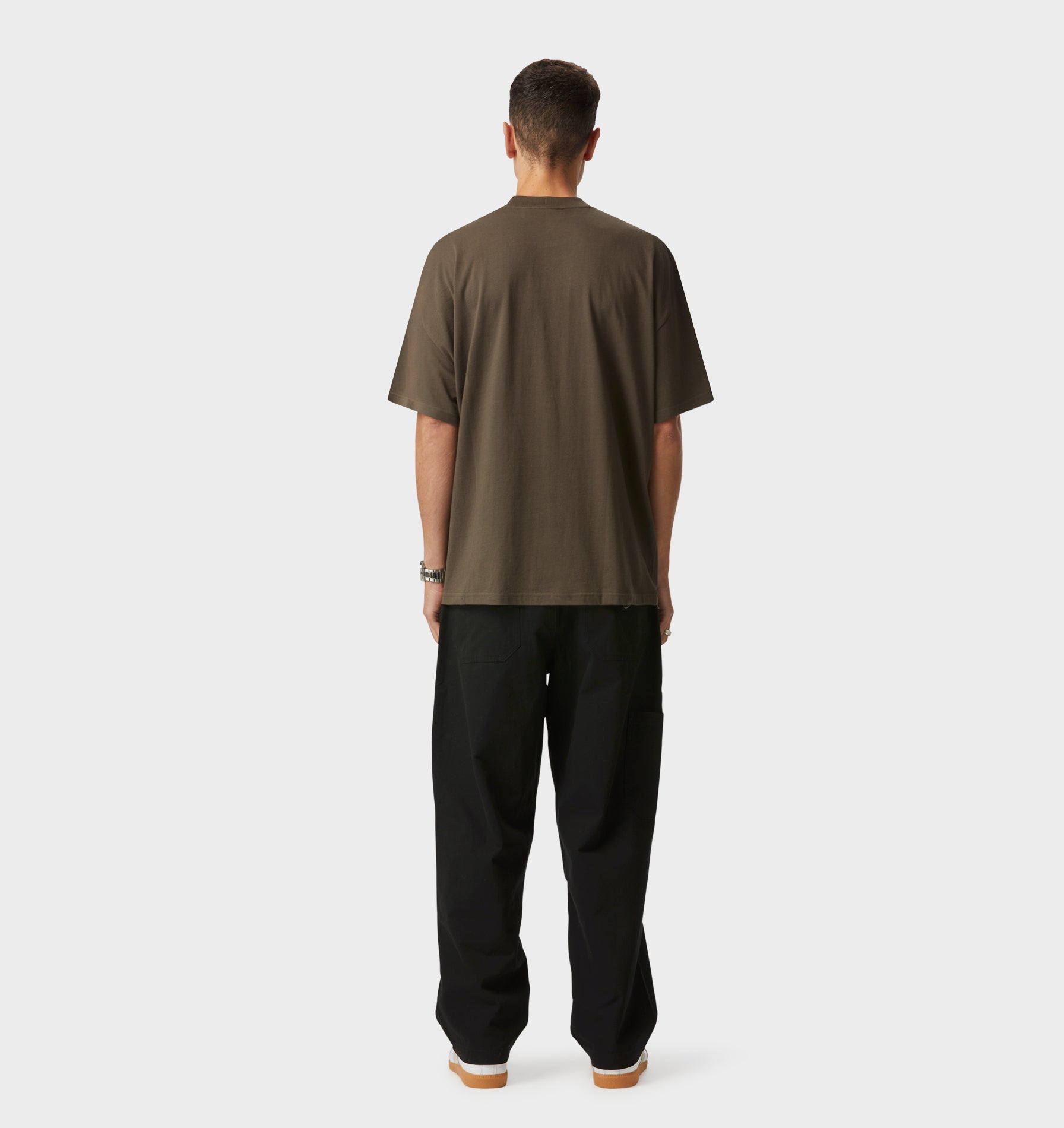 Box Tee - Burnt Olive
