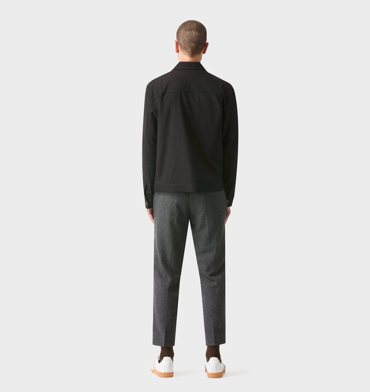 Slim Kobe Pant - Regular - Charcoal Wool