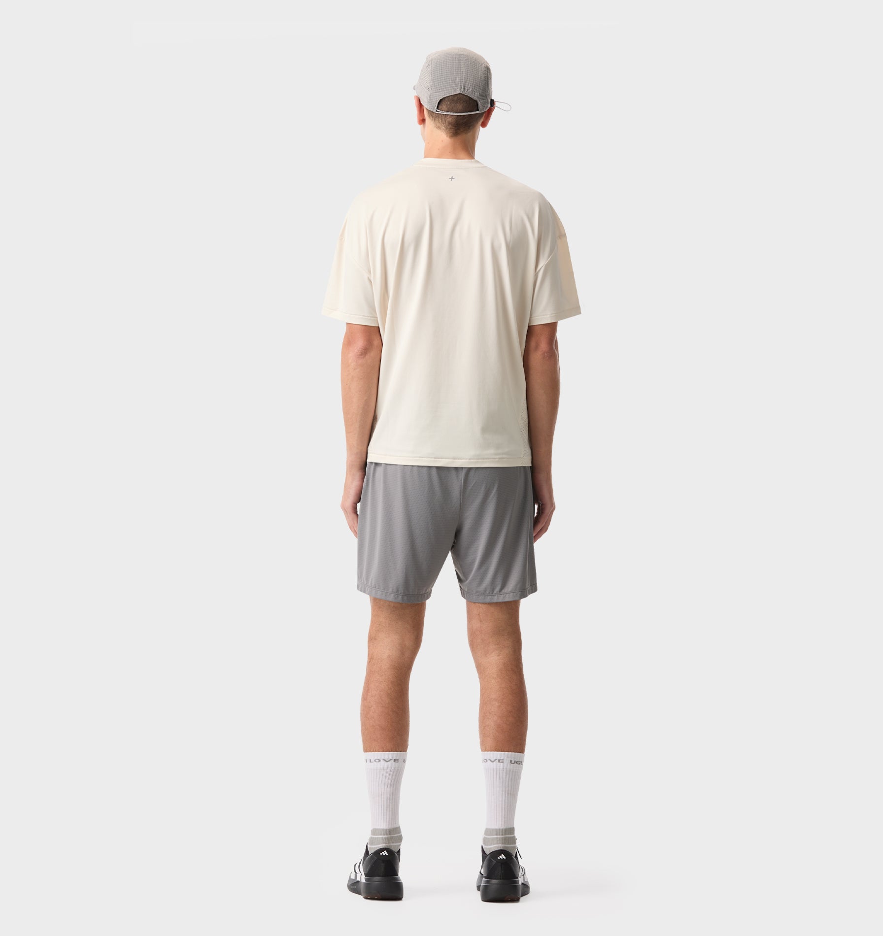 Active Crop Tee - Off White