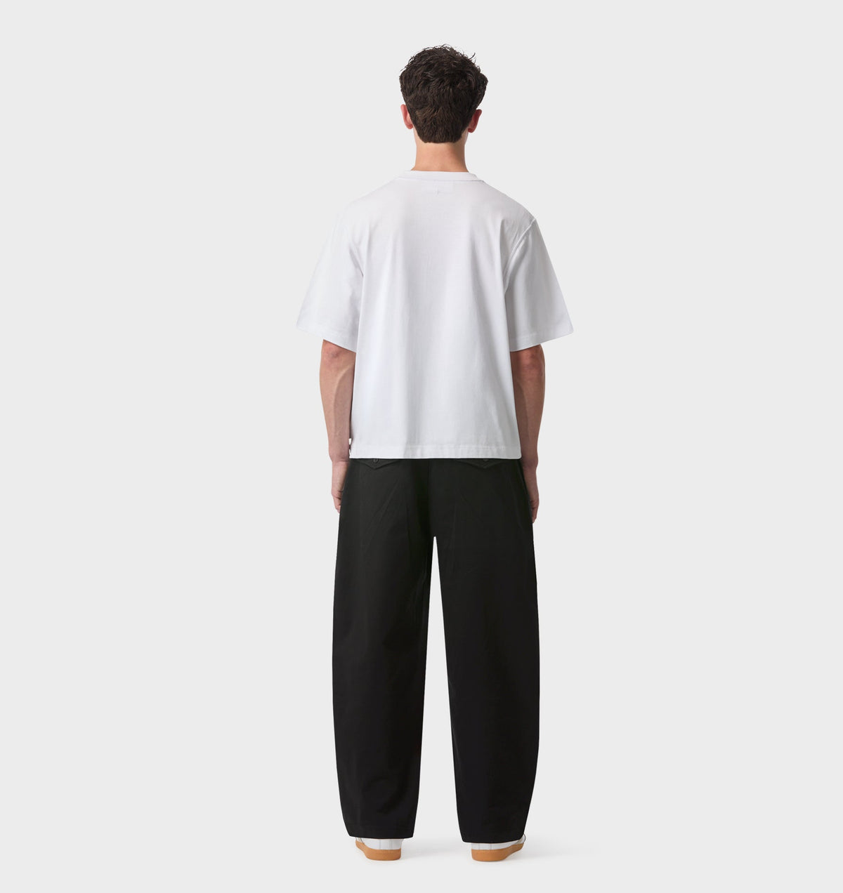 Barrel Leg Pant - Black