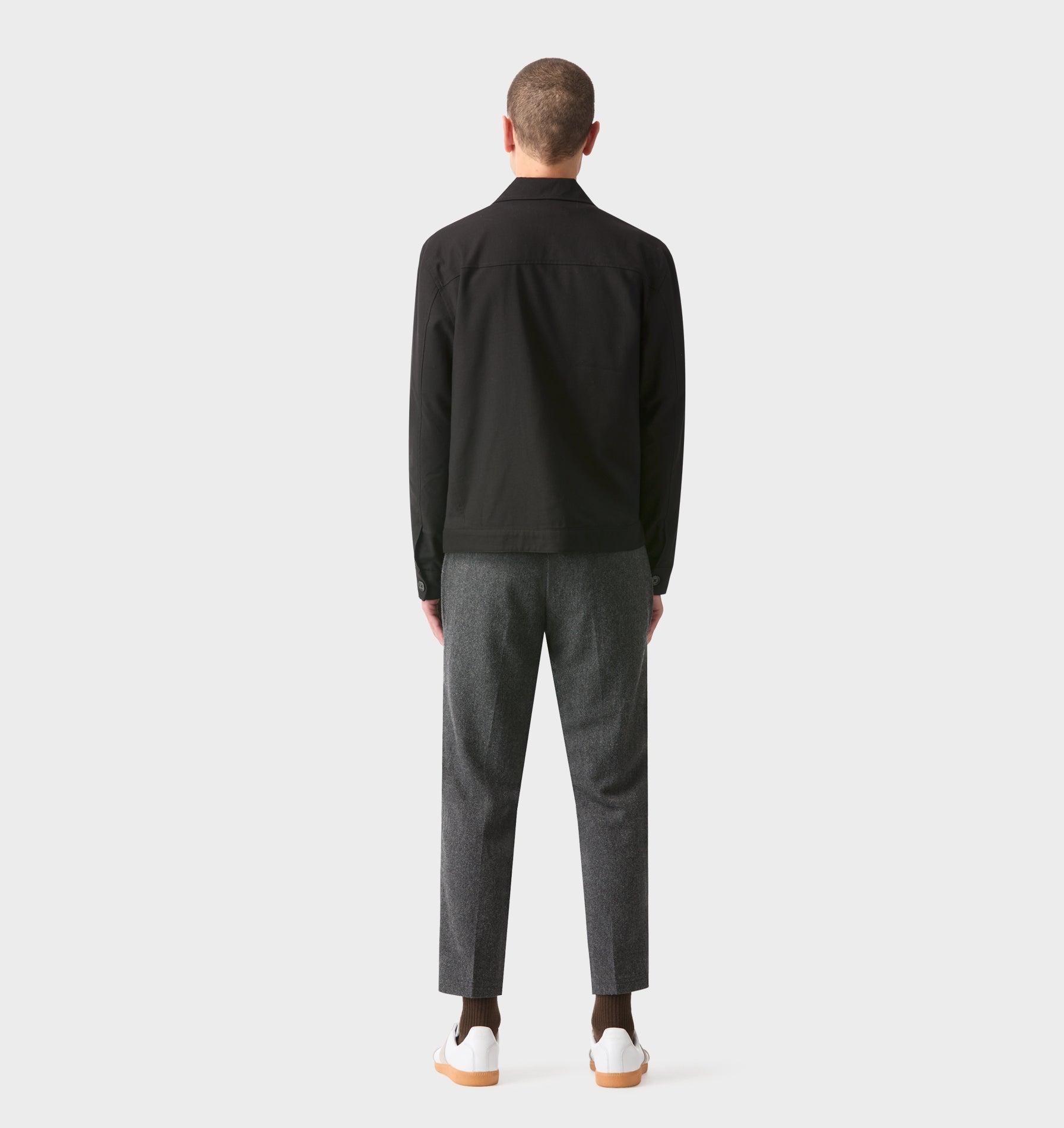 Slim Kobe Pant - Regular - Charcoal Wool