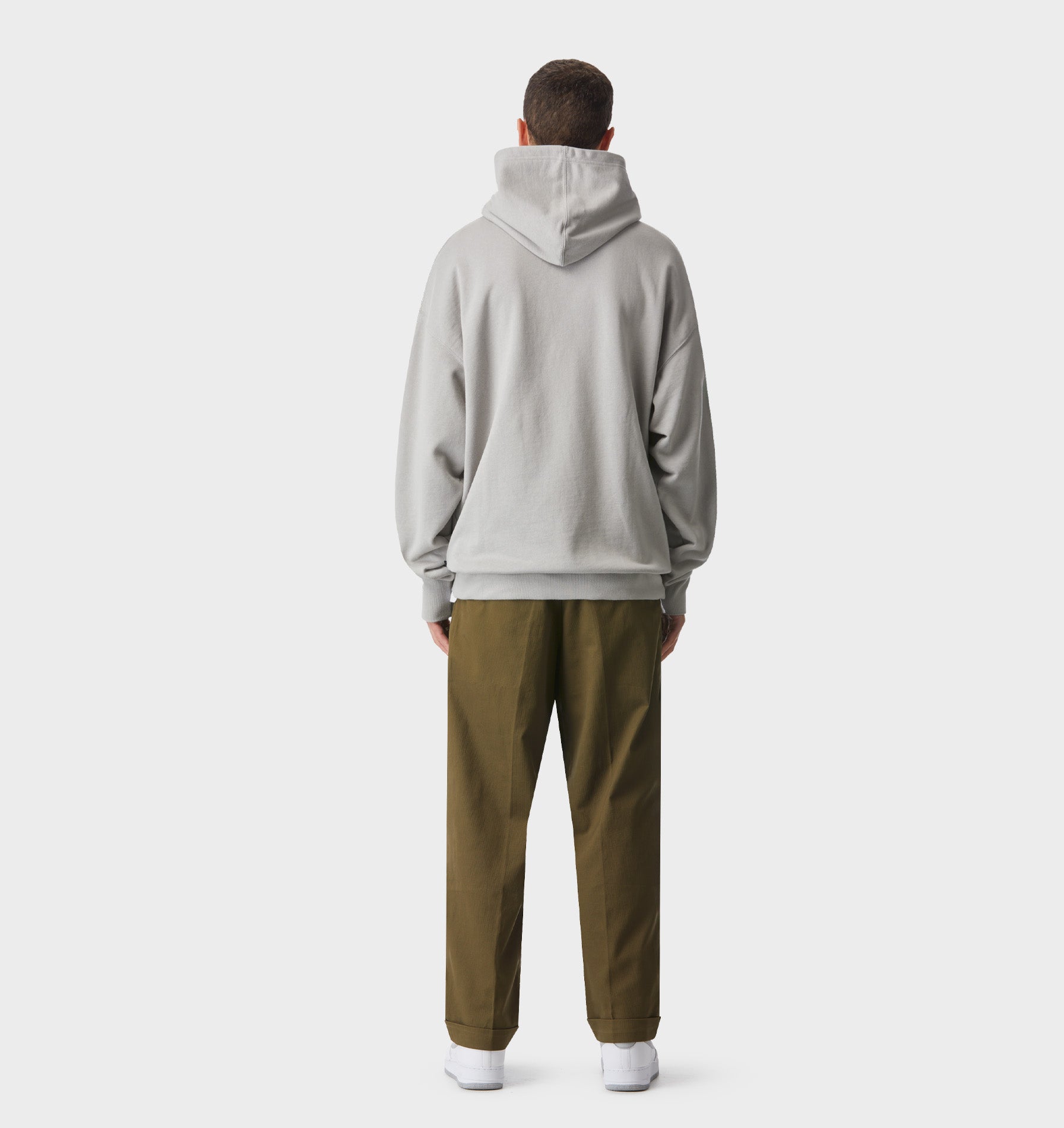 Noah Pleated Pant - Army Green