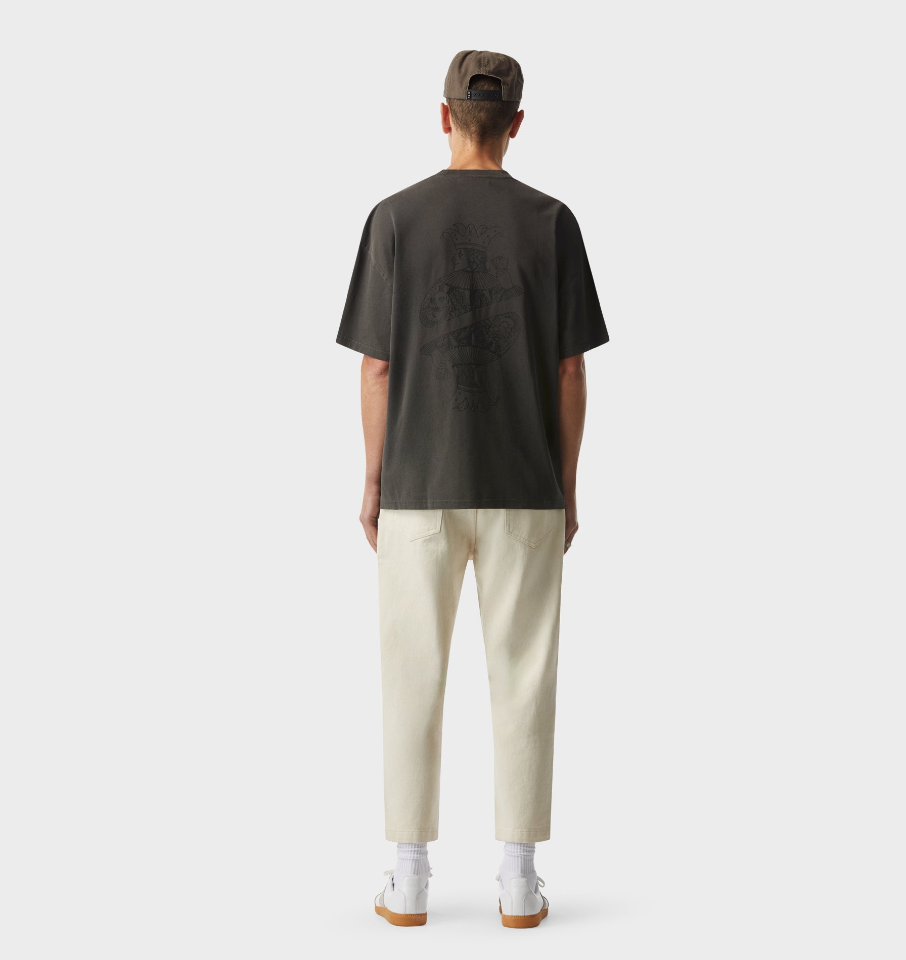 Cropped 90s Denim - Bone