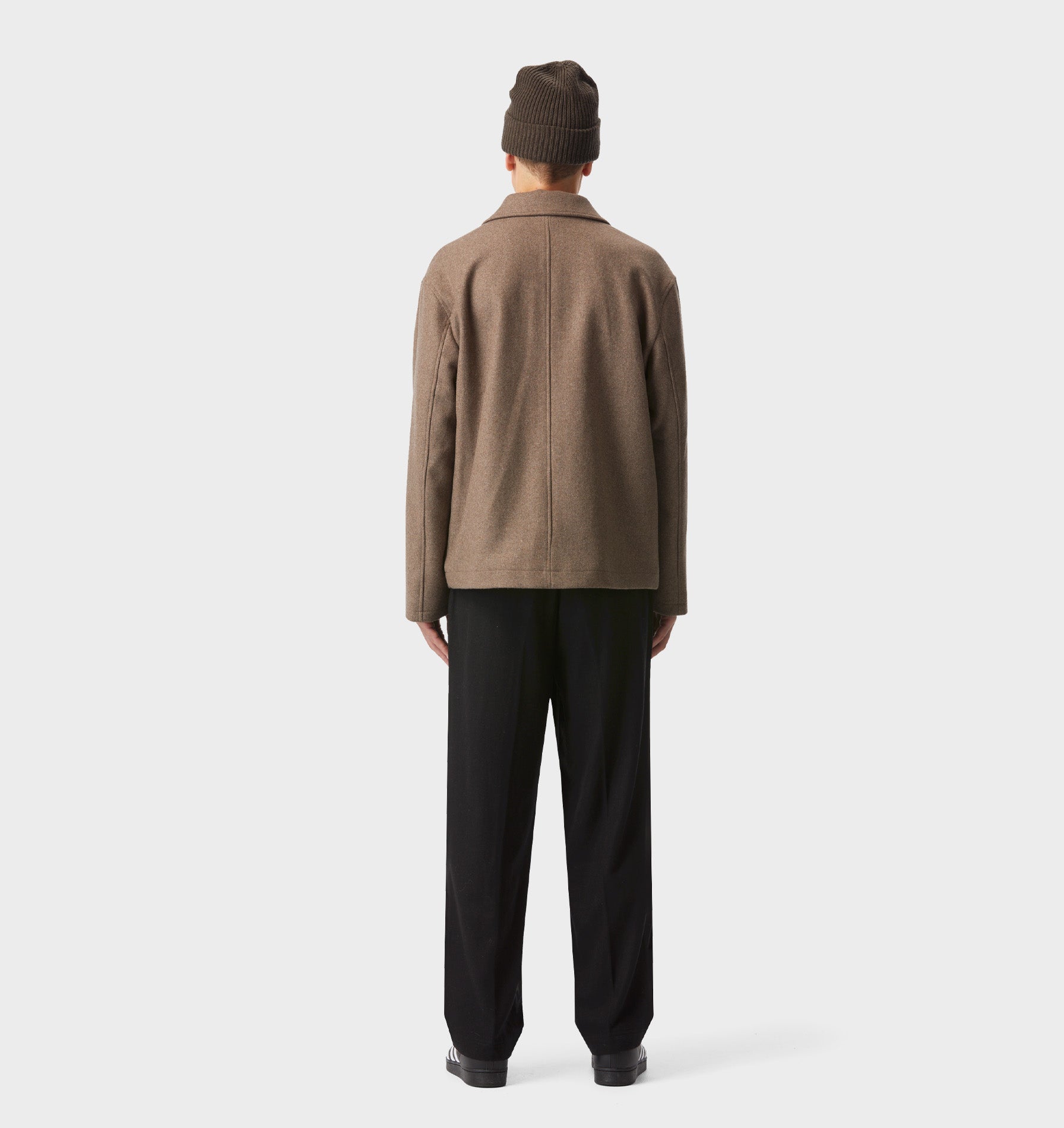 Winston Pant - Black Wool