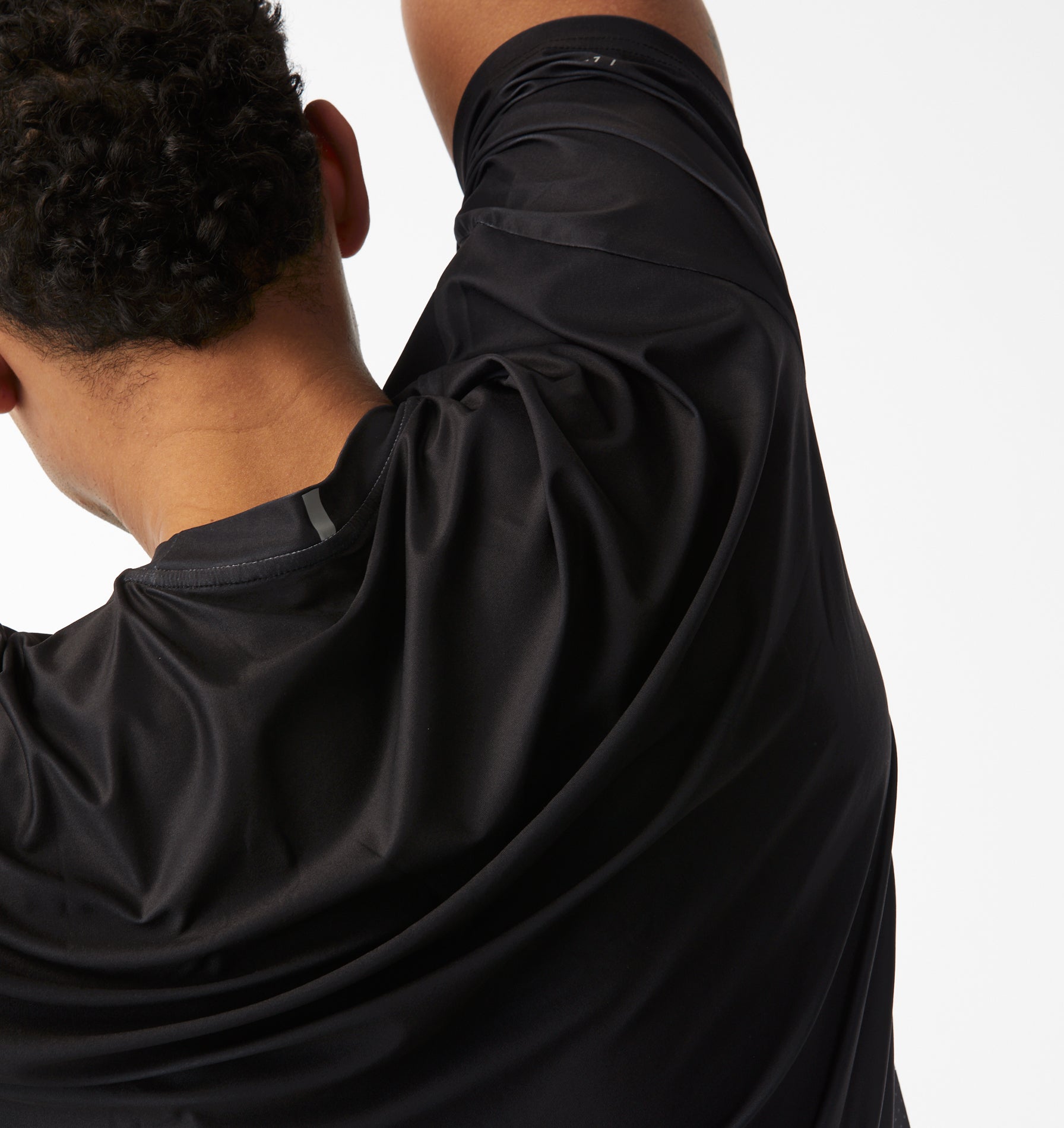 Active Box Tee - Ash Cloud