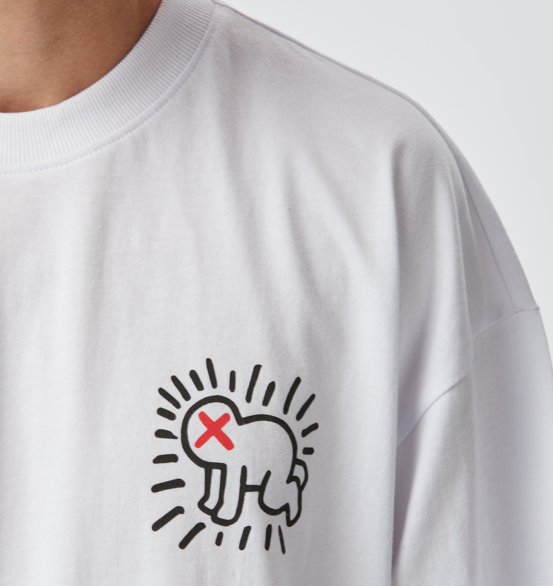 KH Flag Box Tee 2.0 - White