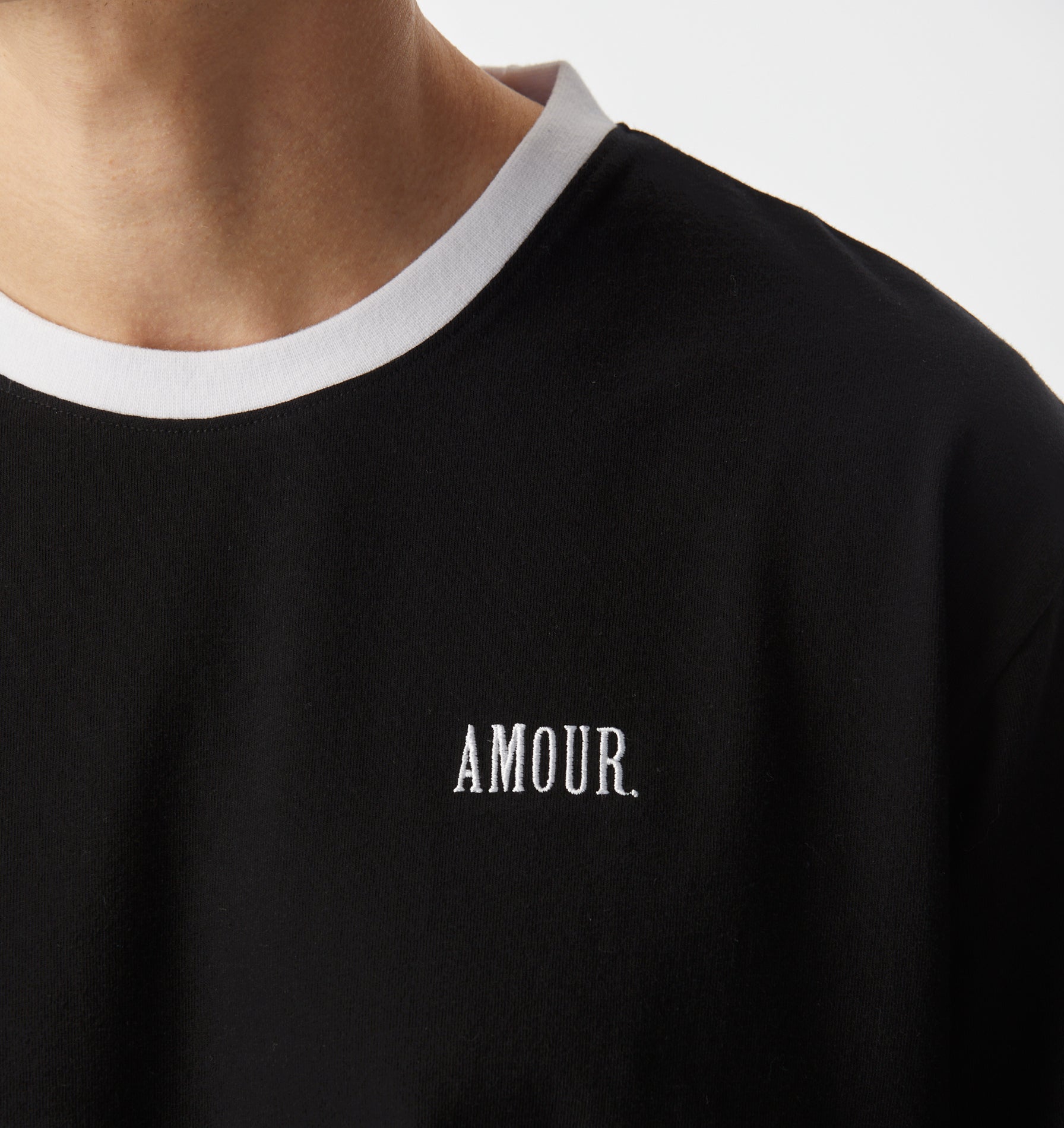 Jeremy Ringer Slim Tee - Black/White