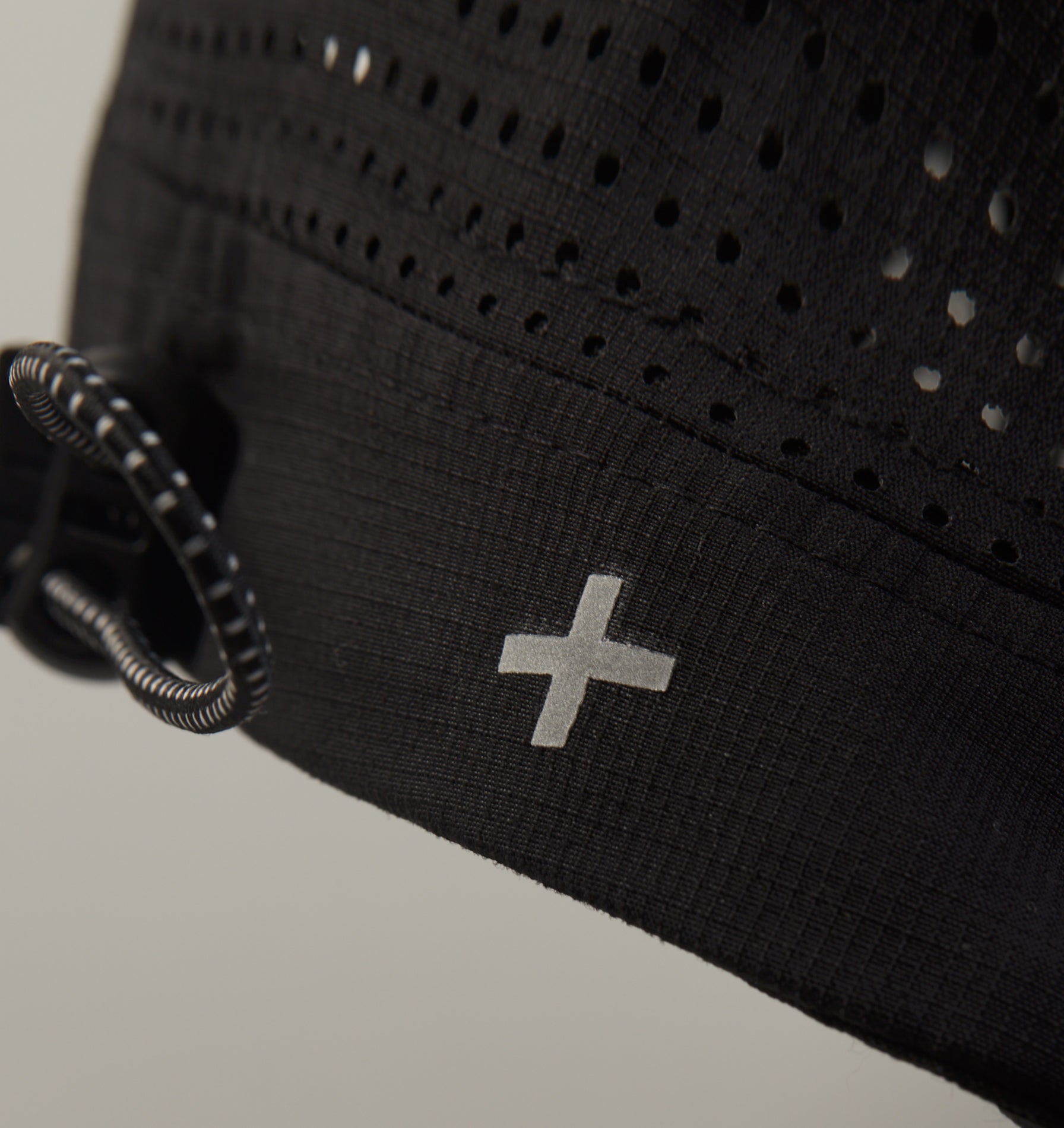 Active 5 Panel Cap - Black