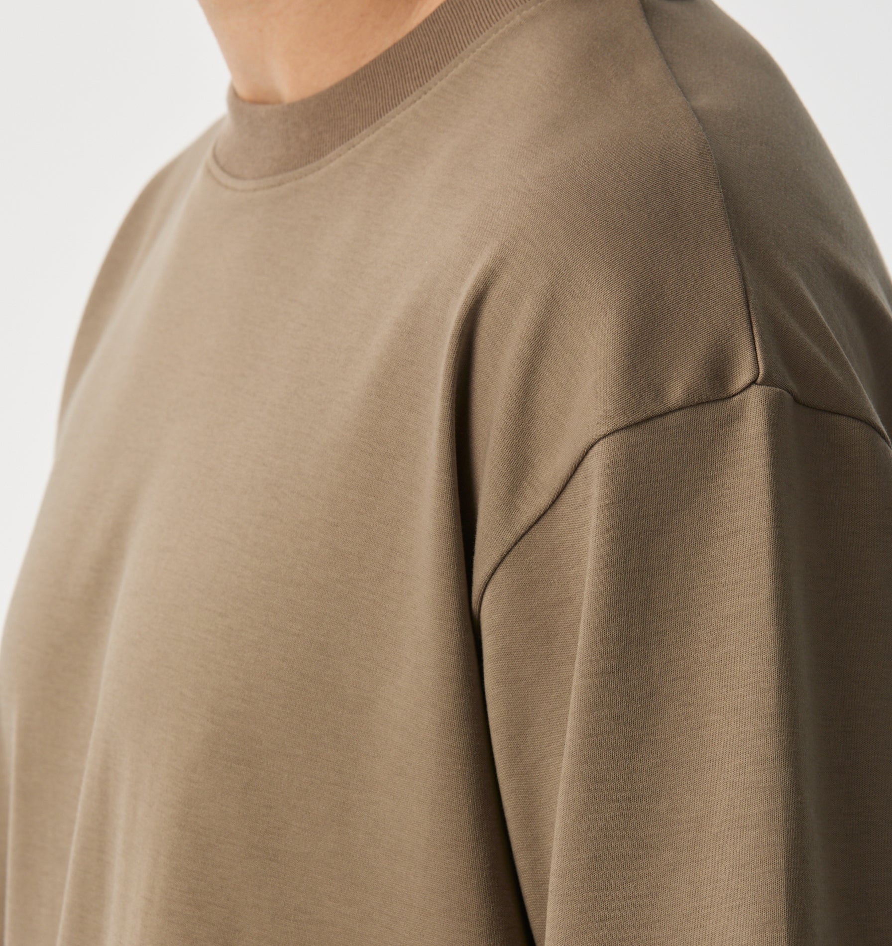 Isaac Oversized Tee - Mushroom