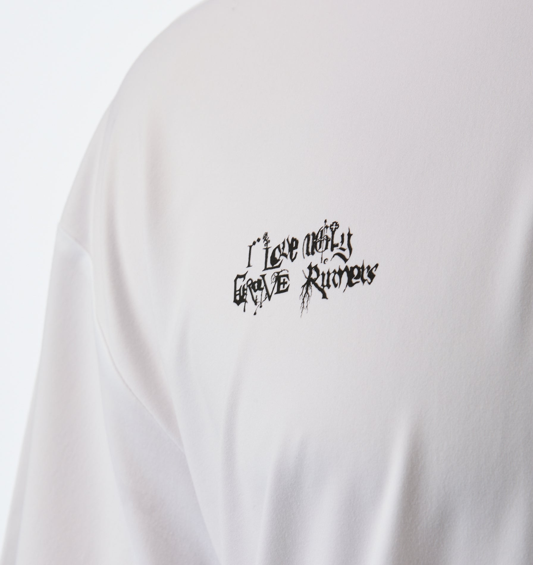 GR X ILU Active Crop Tee - White