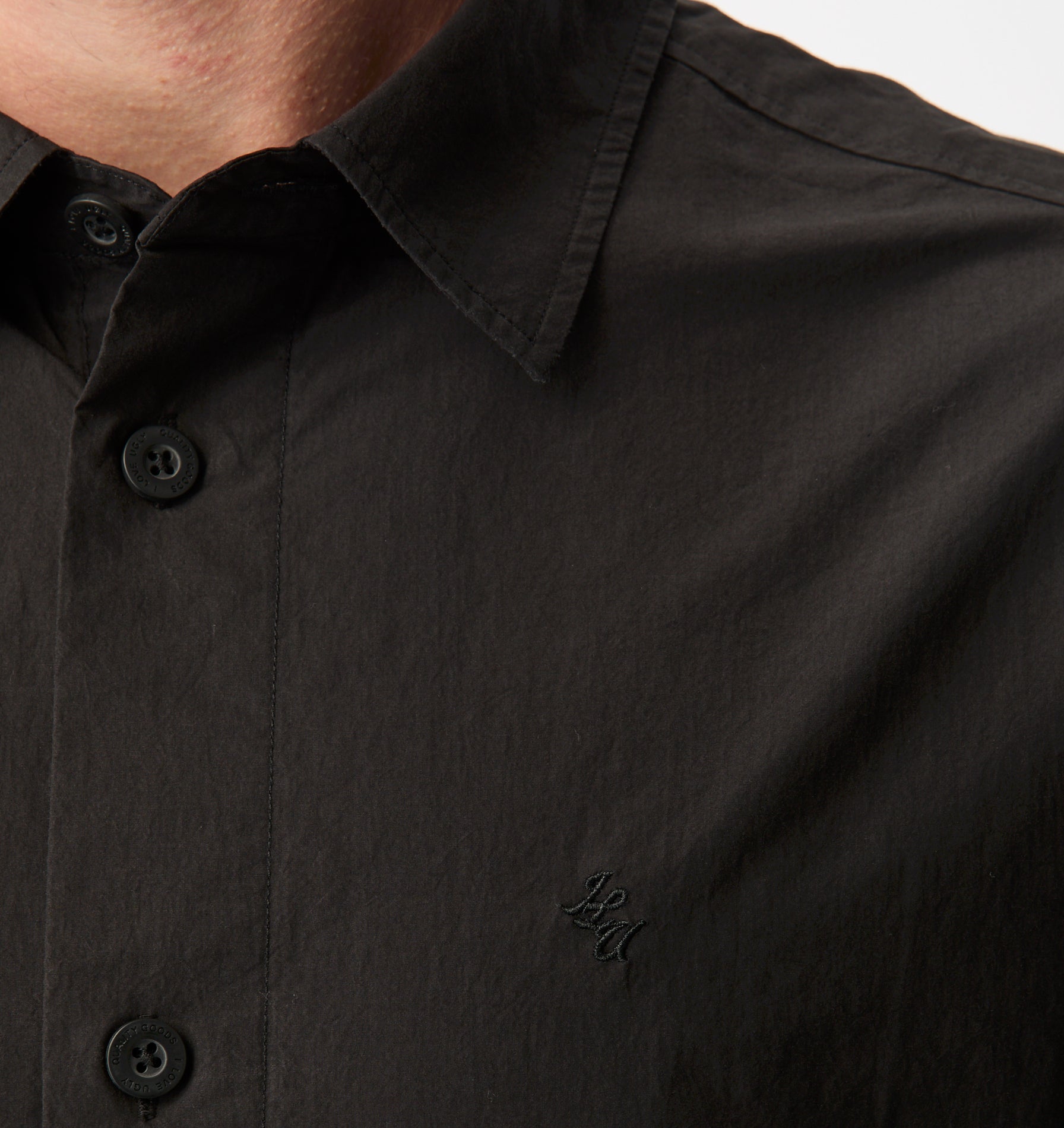 Dawson Boxy SS Shirt - Black
