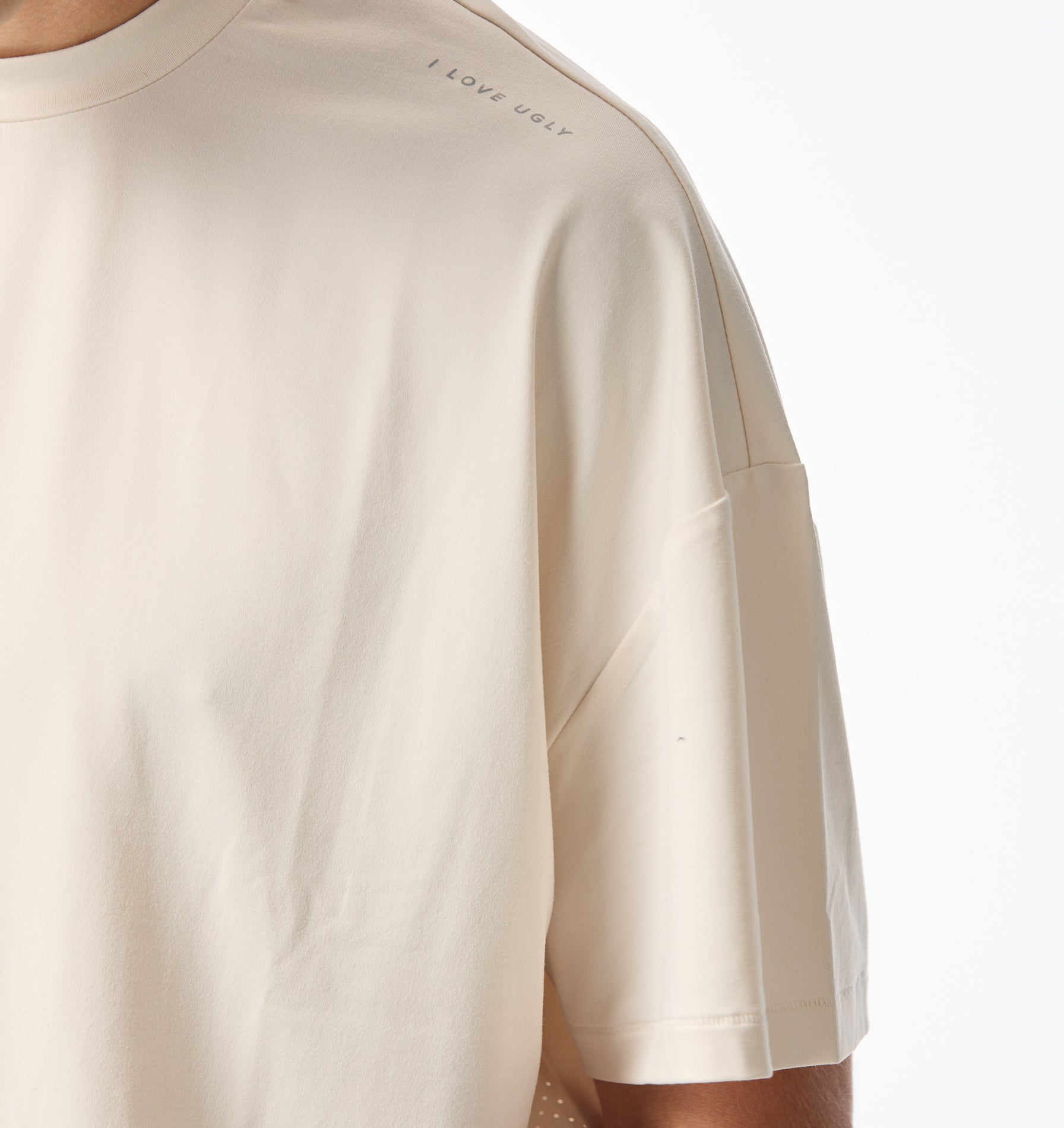 Active Crop Tee - Off White