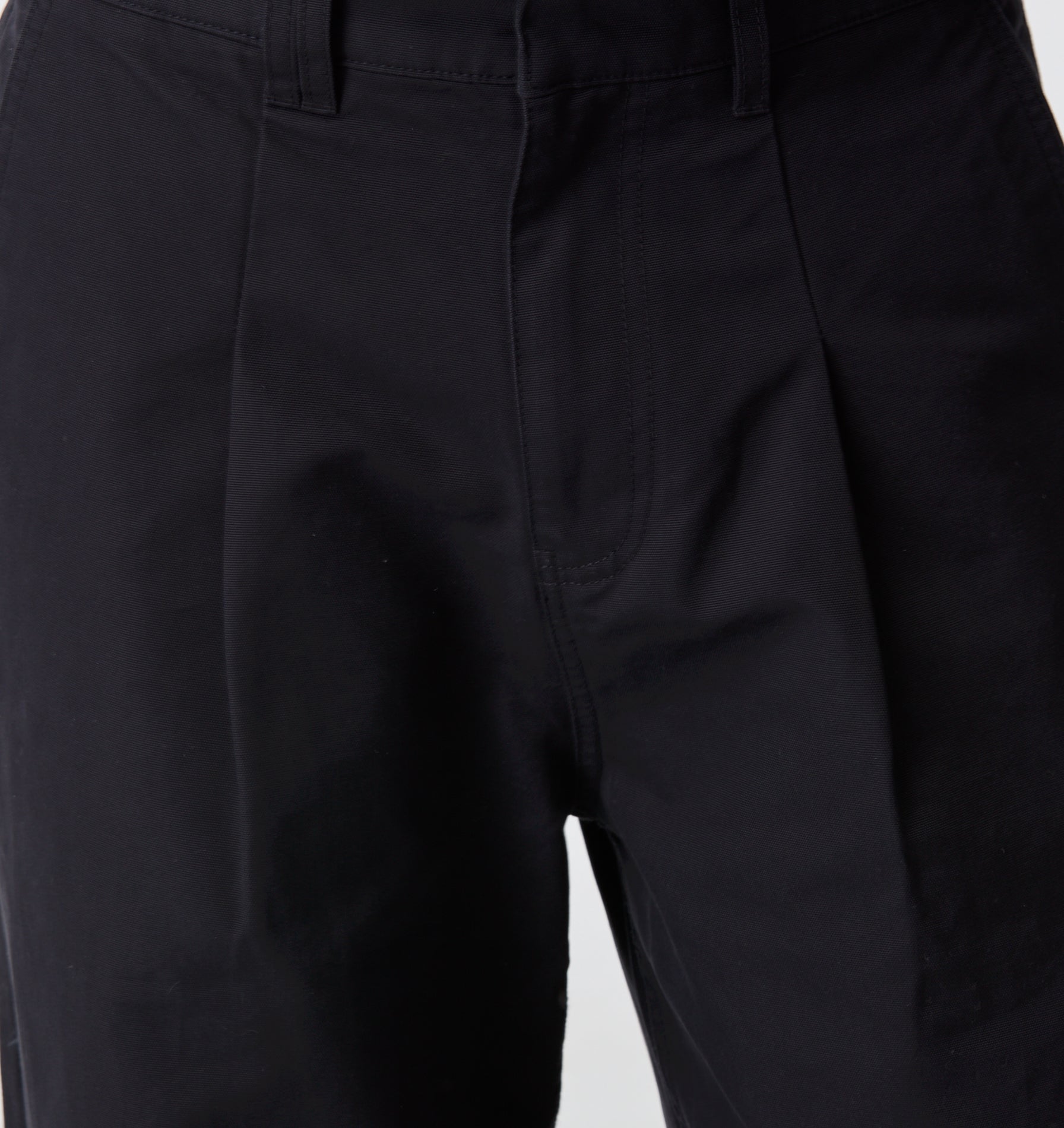 Pleat Canvas Pant - Indigo