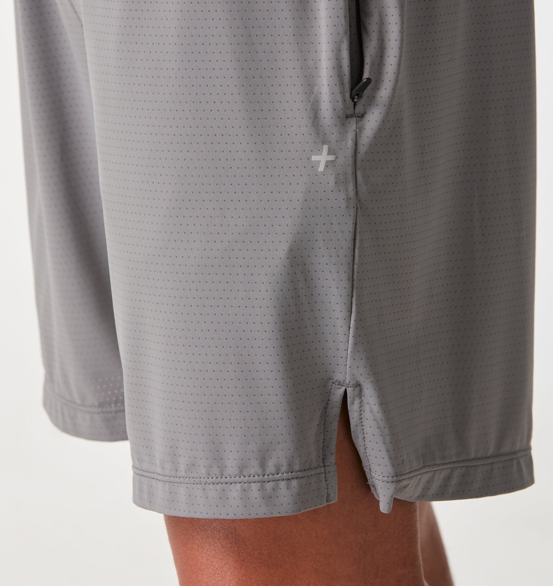 Performance Mesh 2 in 1 Short - Grey