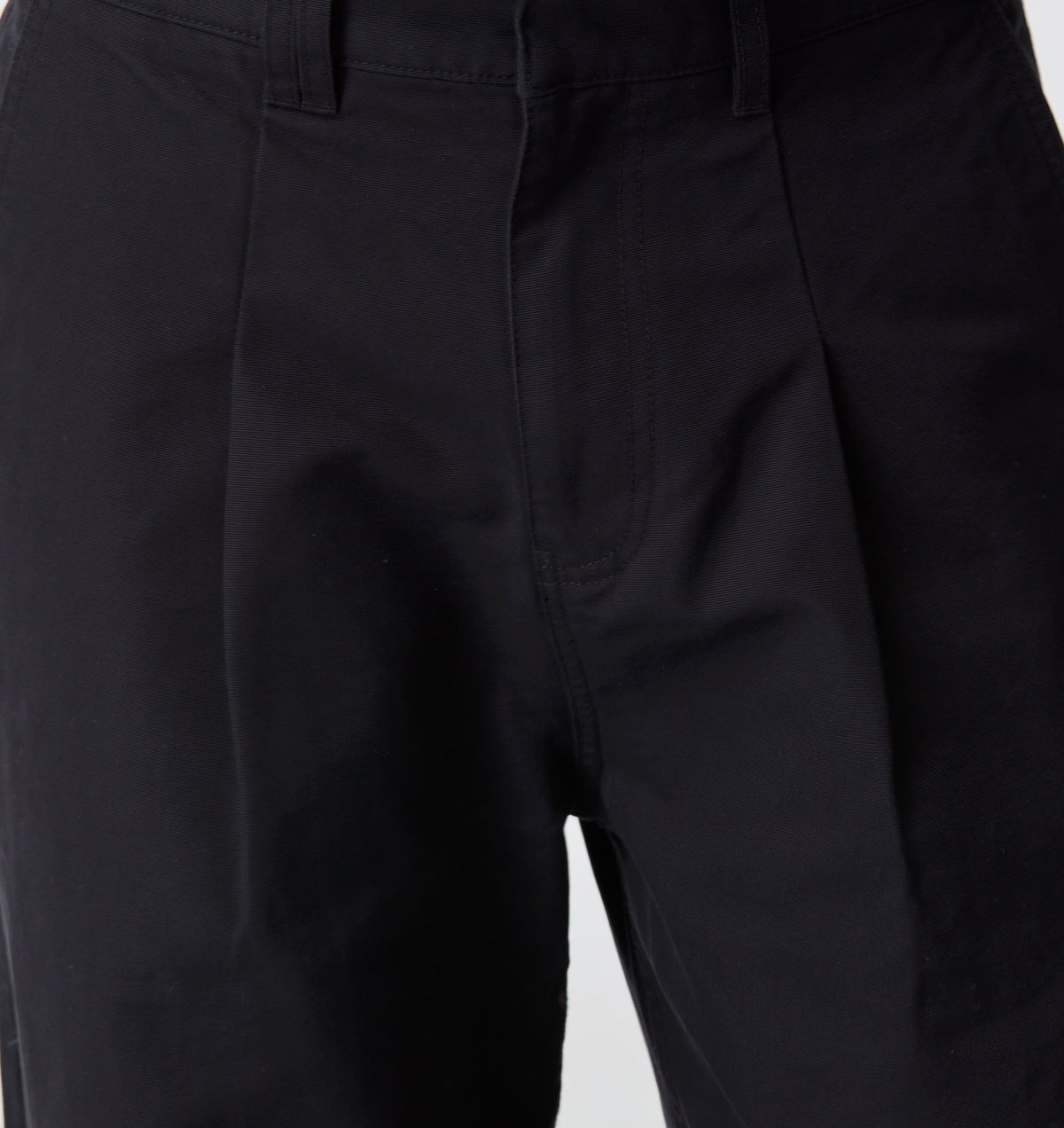 Pleat Canvas Pant - Indigo