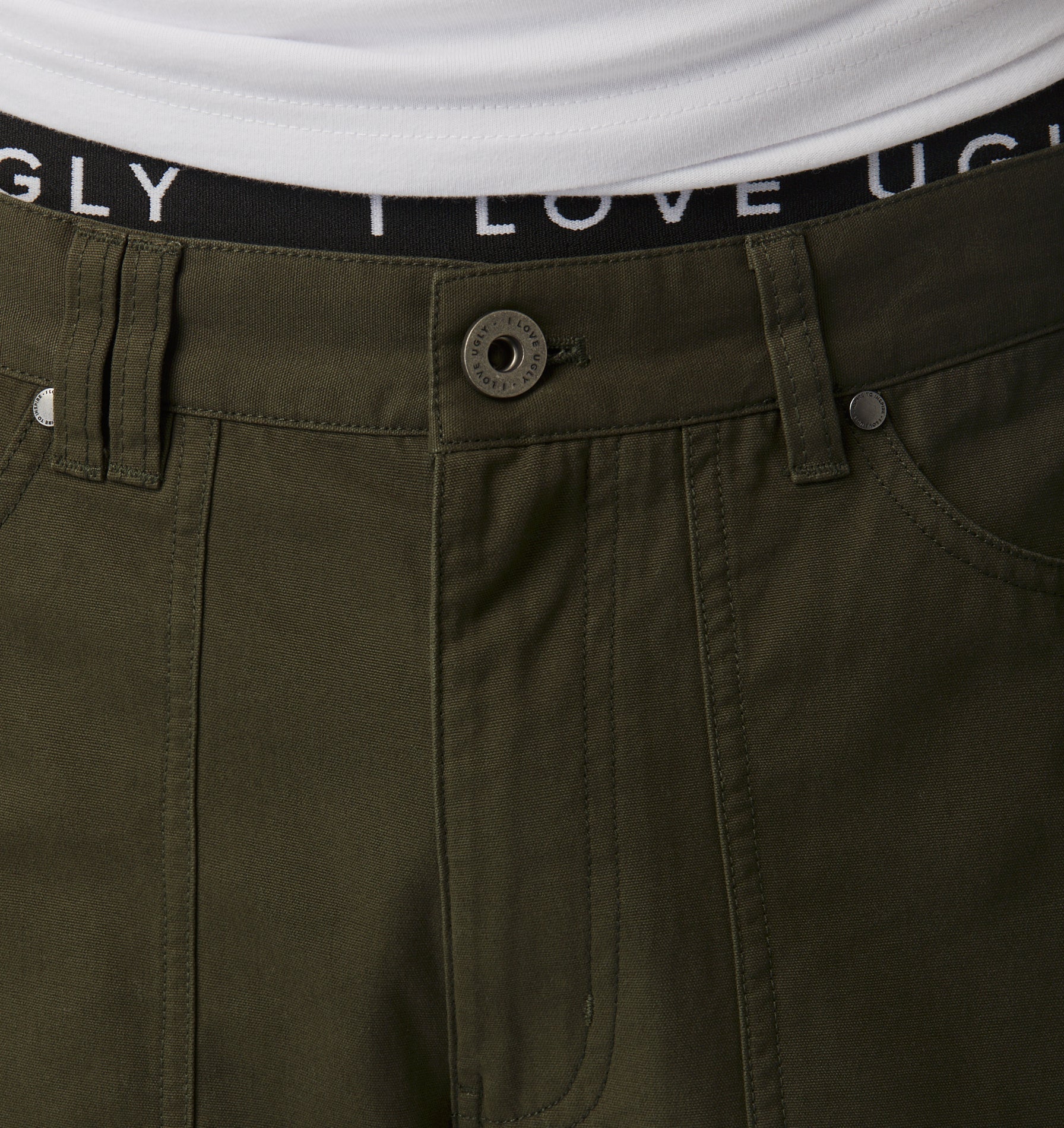 Manny Workers Pant - Forest Green