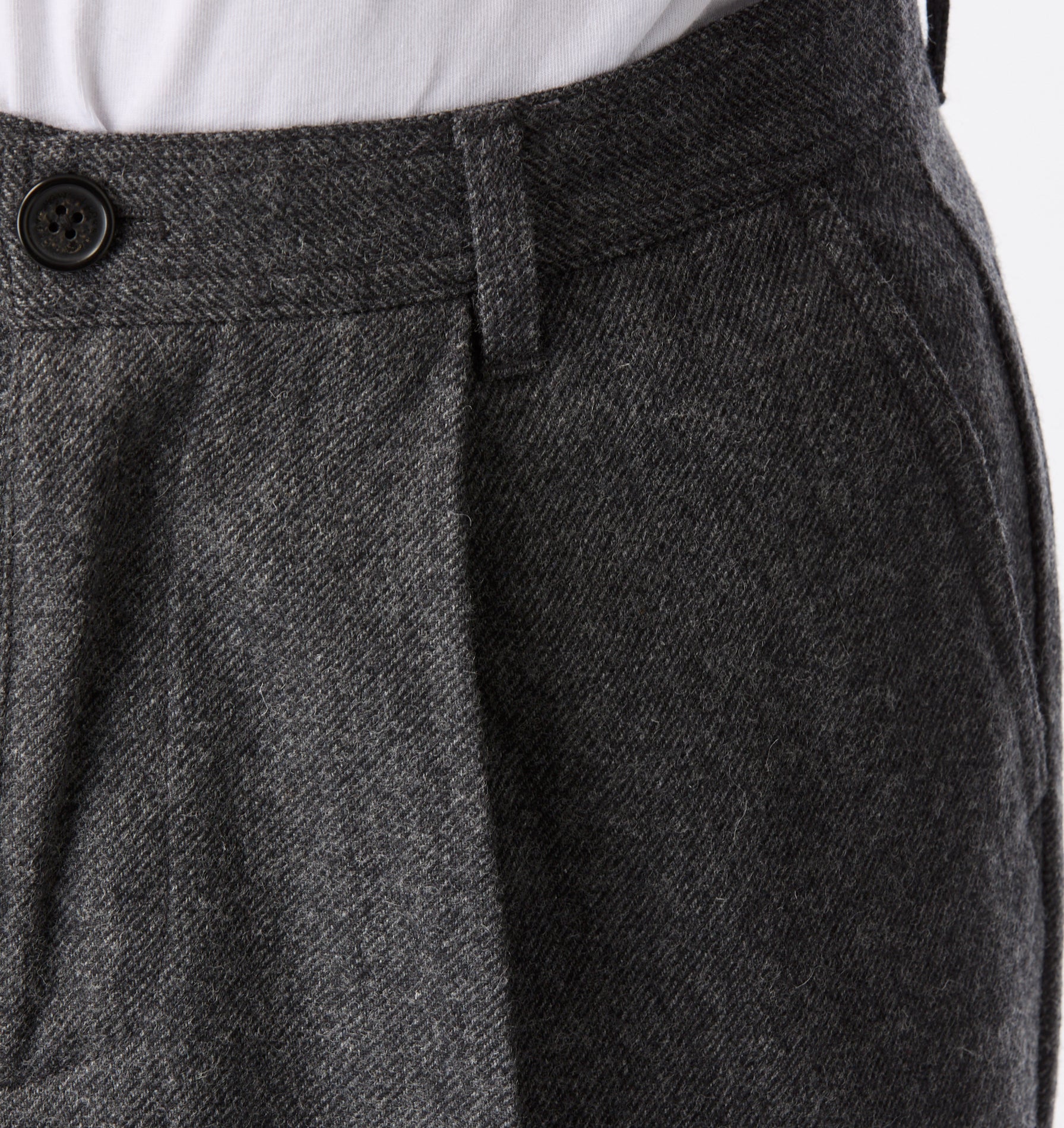 Winston Pant - Charcoal Wool