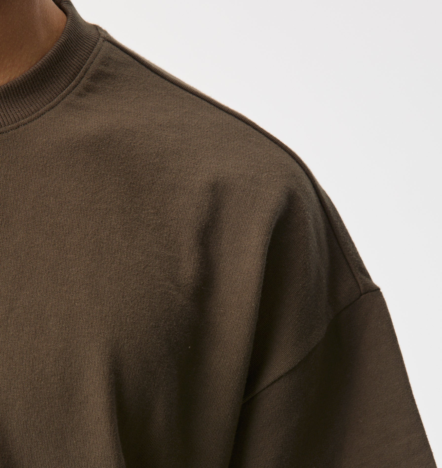 Heavy Lewi Tee - Burnt Olive