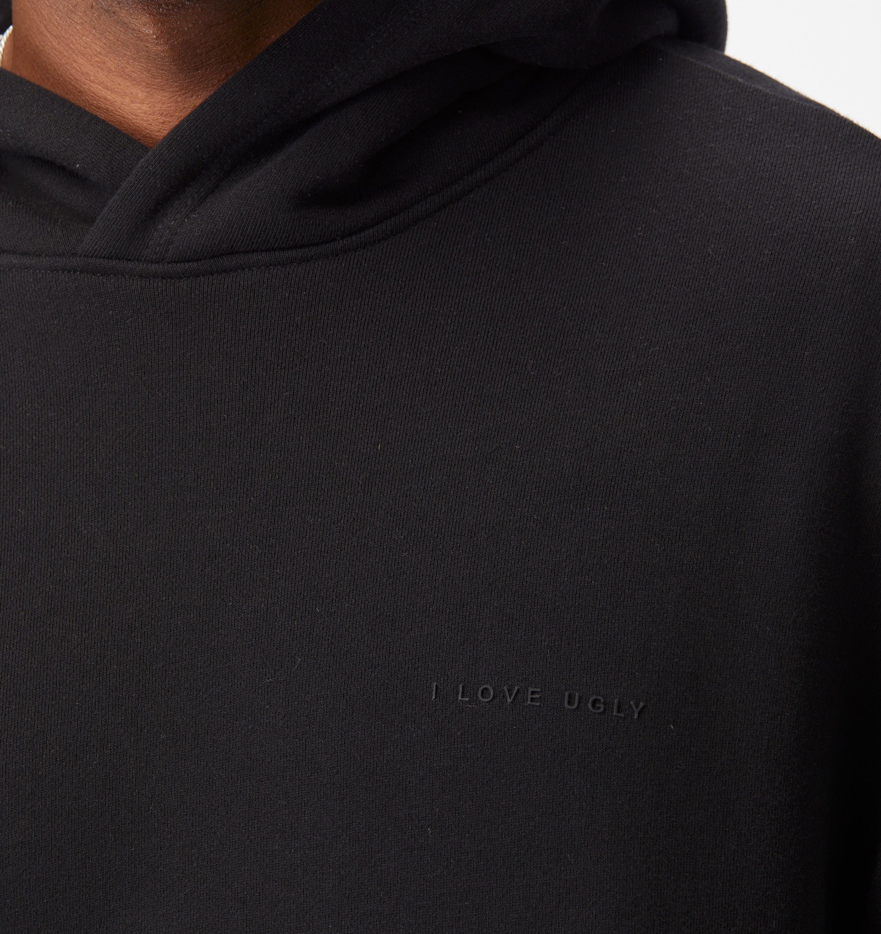 Crop Box Hood - Black