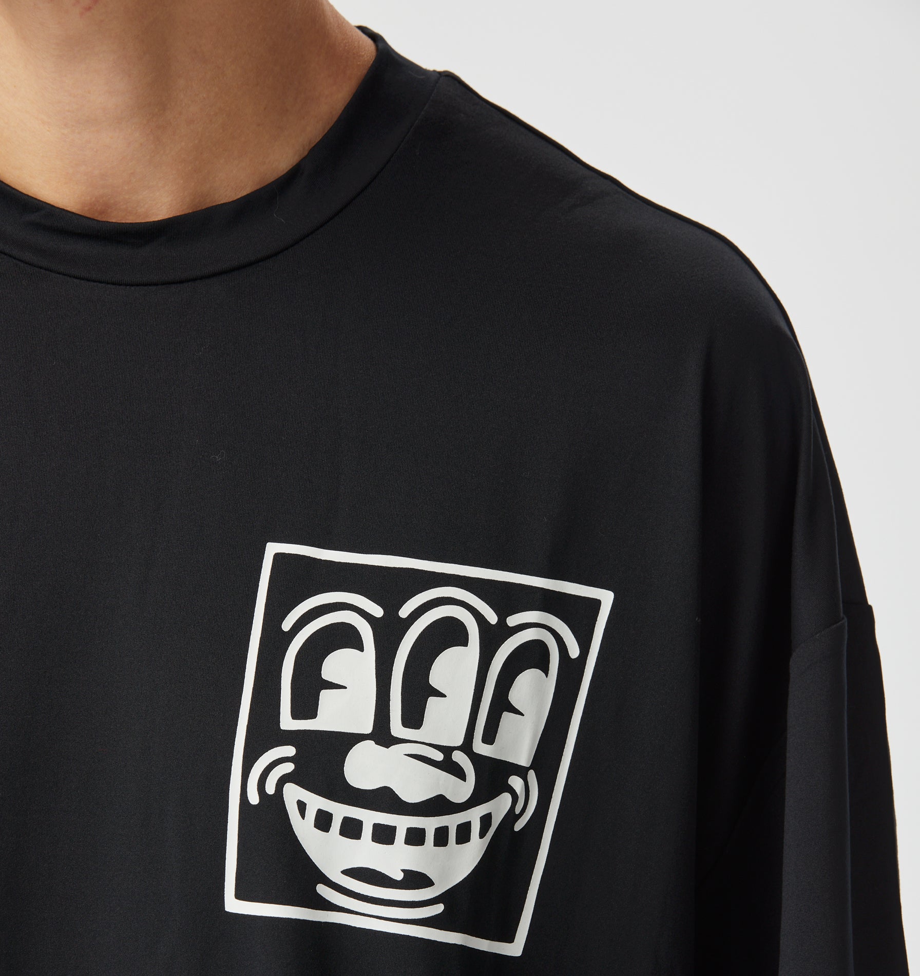 KH Whatever Active Box Tee - Black