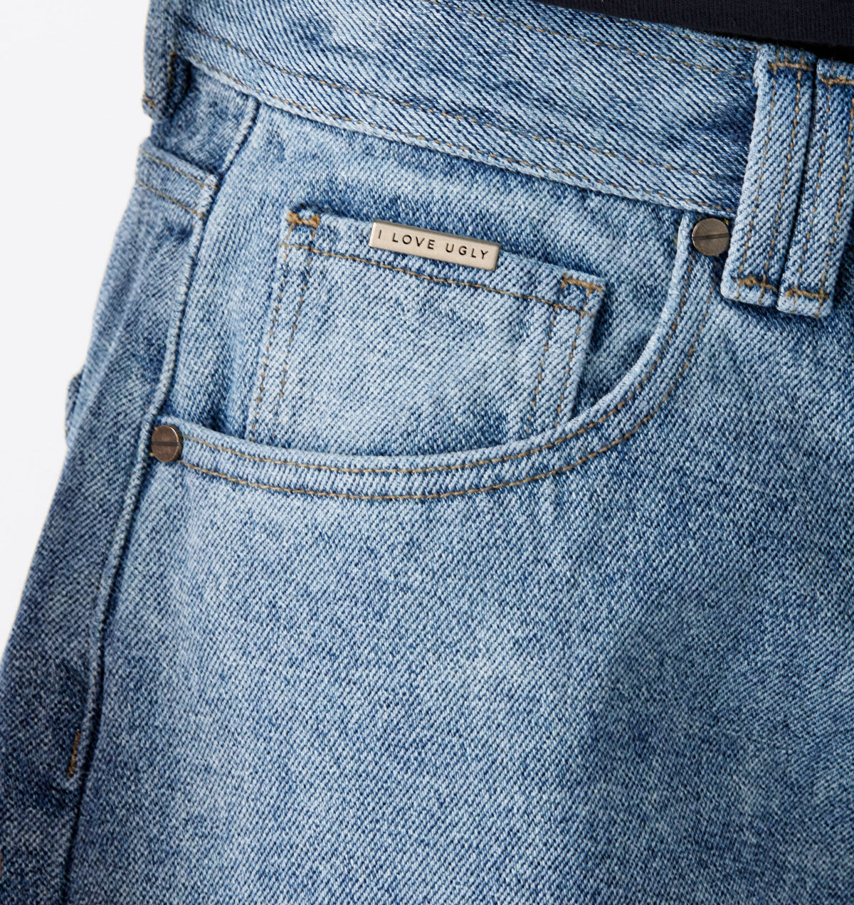 Wyatt Denim Short - Washed Vintage Blue