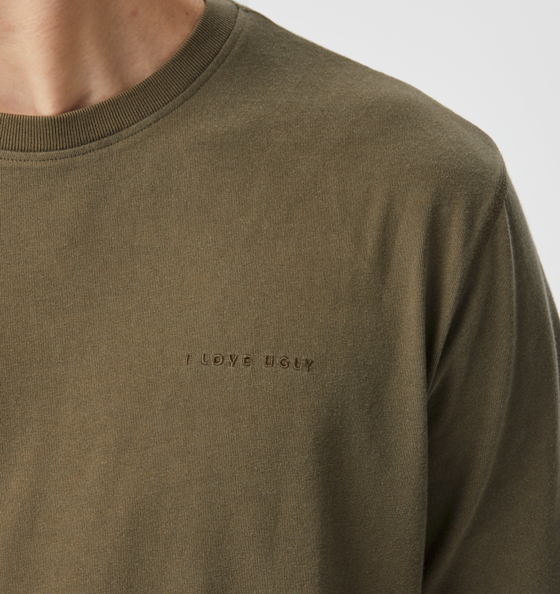 Jeremy Slim Tee - Washed Mushroom