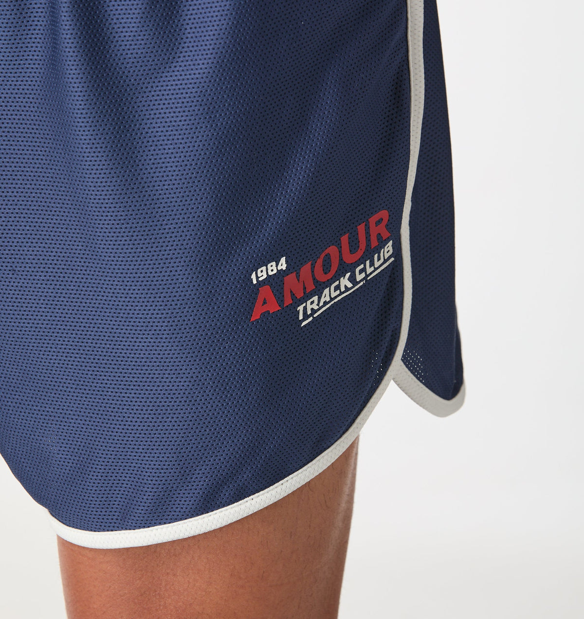 Retro 4.5 Inch Split Short - Midnight Navy