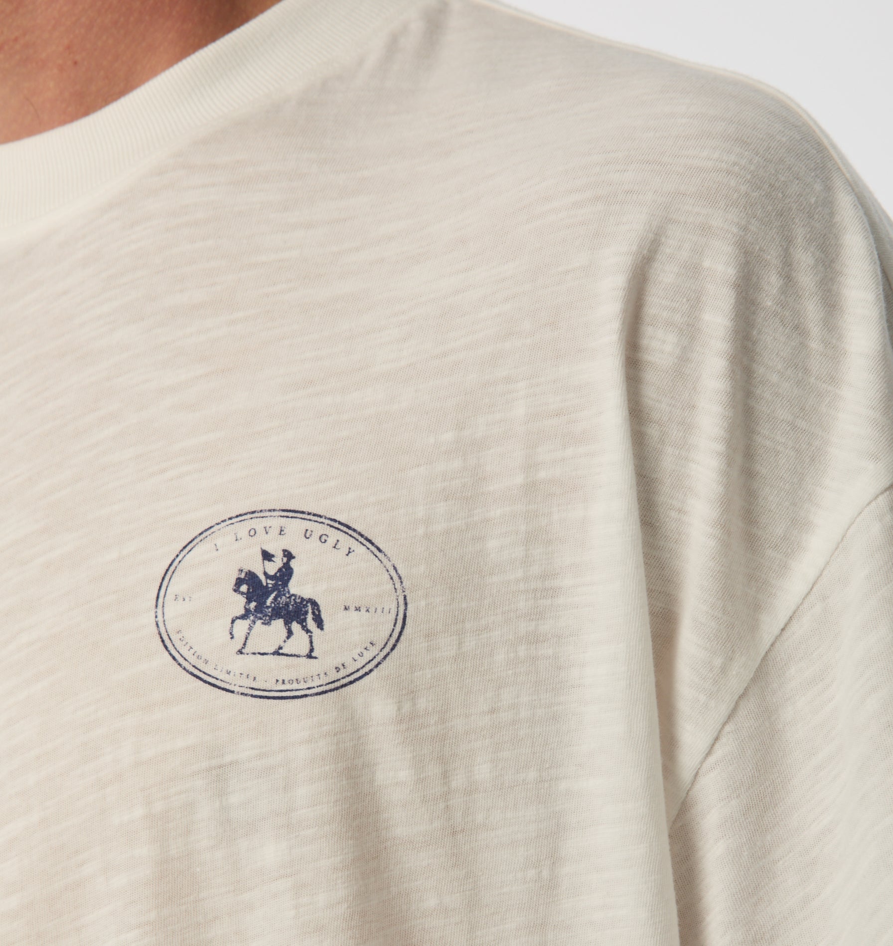 Stampede Slub Box Tee 2.0 - White