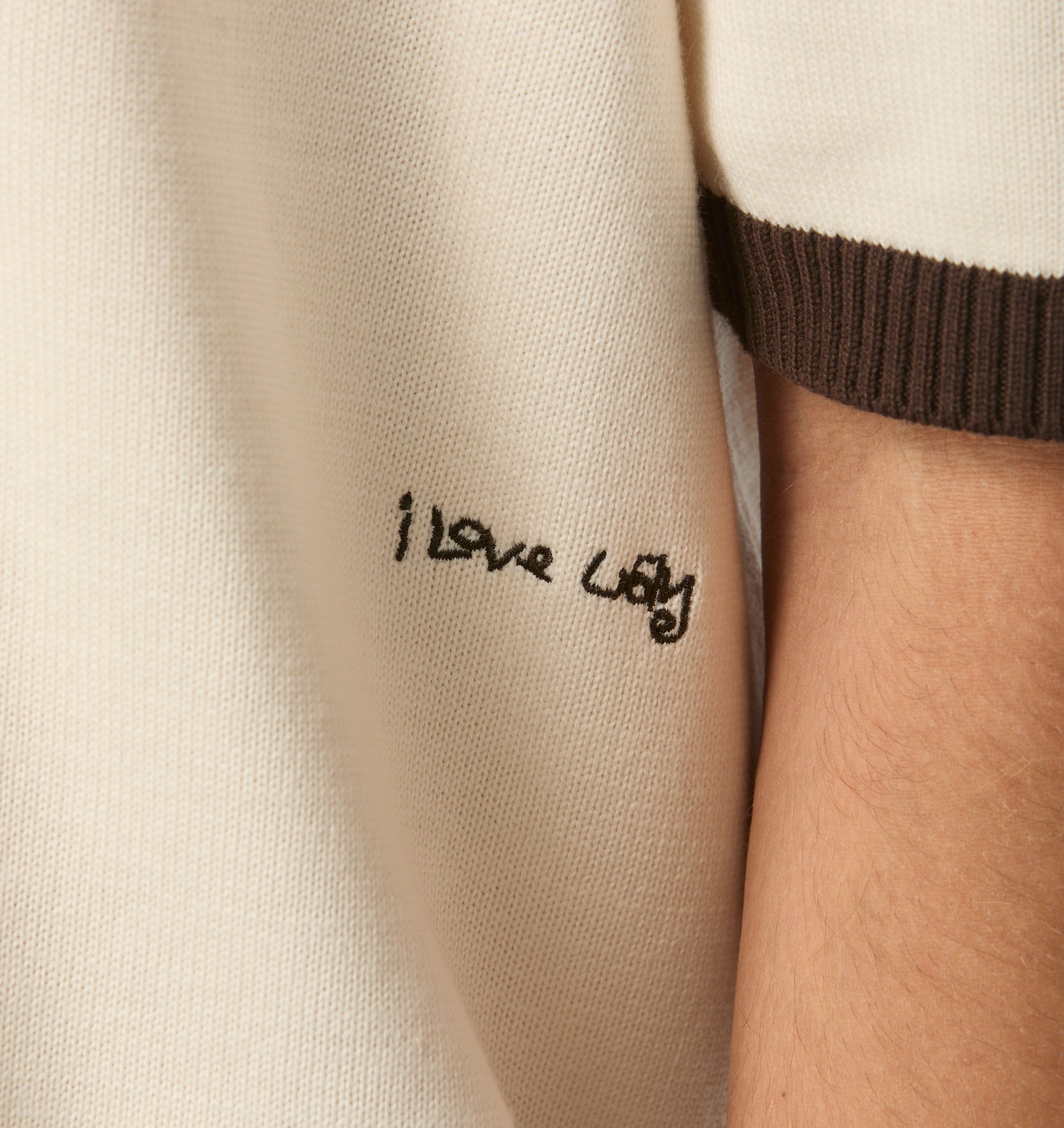 Knit SS Tee - Off White