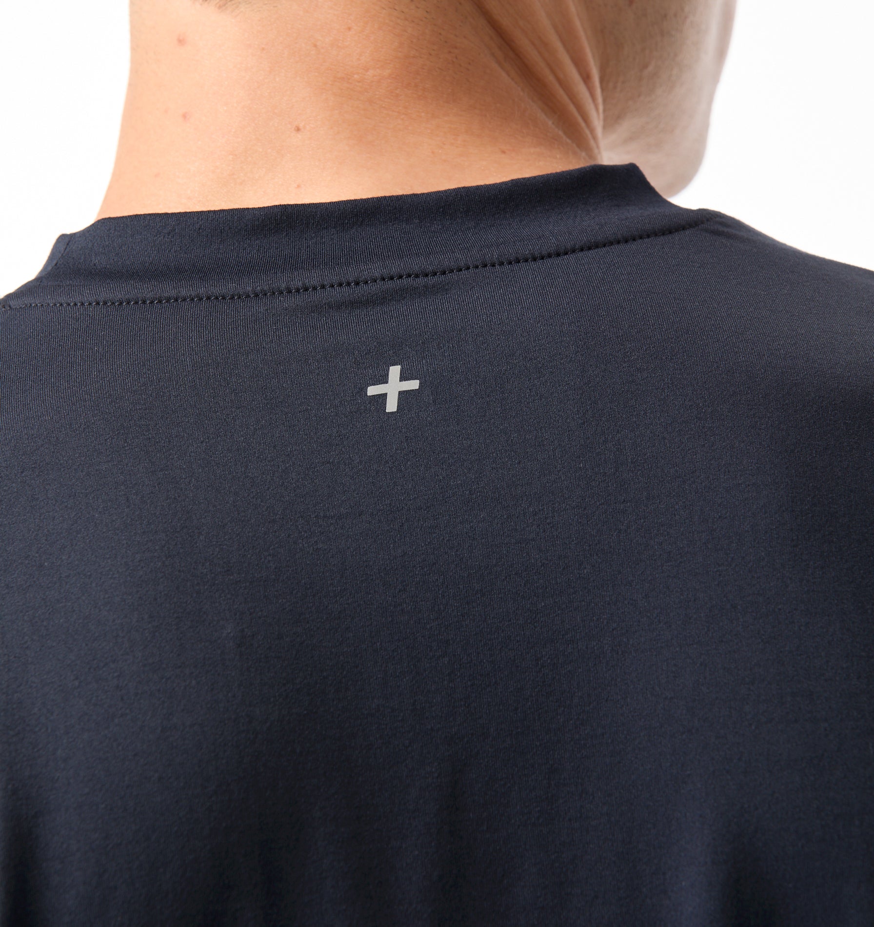 Active Crop Tee - Midnight Navy