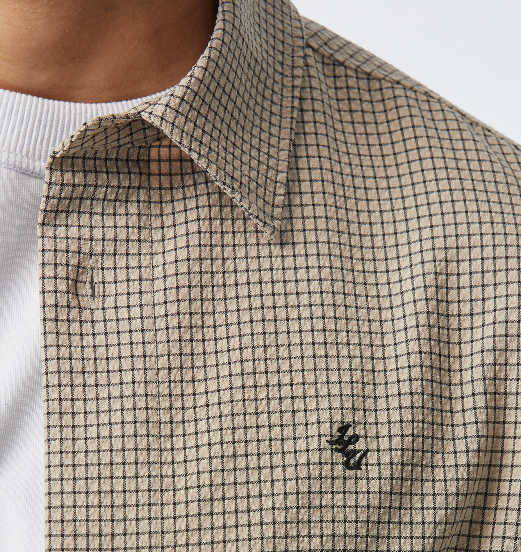 Dawson Boxy SS Shirt - Bone Check
