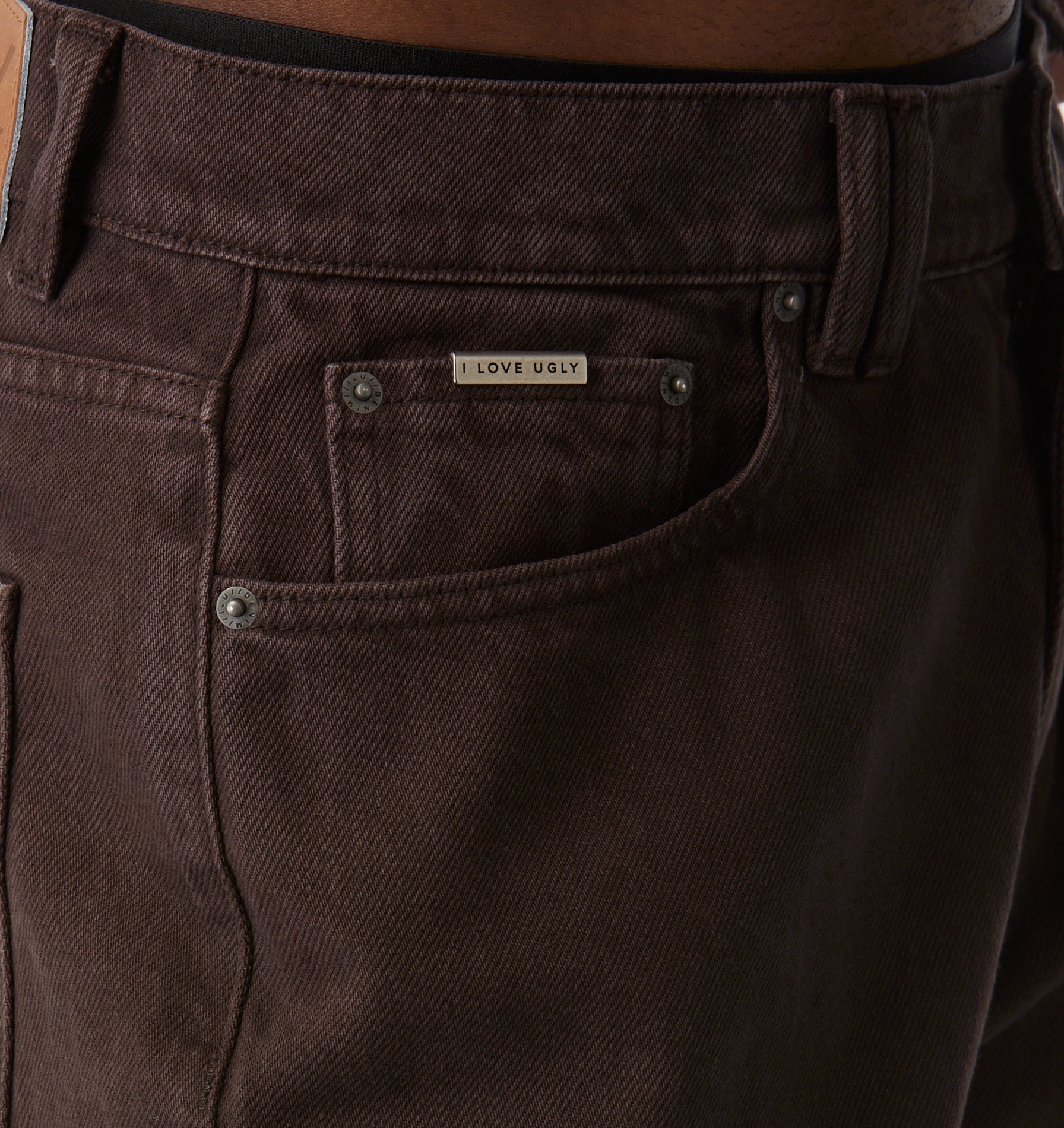 Cropped 90s Denim - Espresso