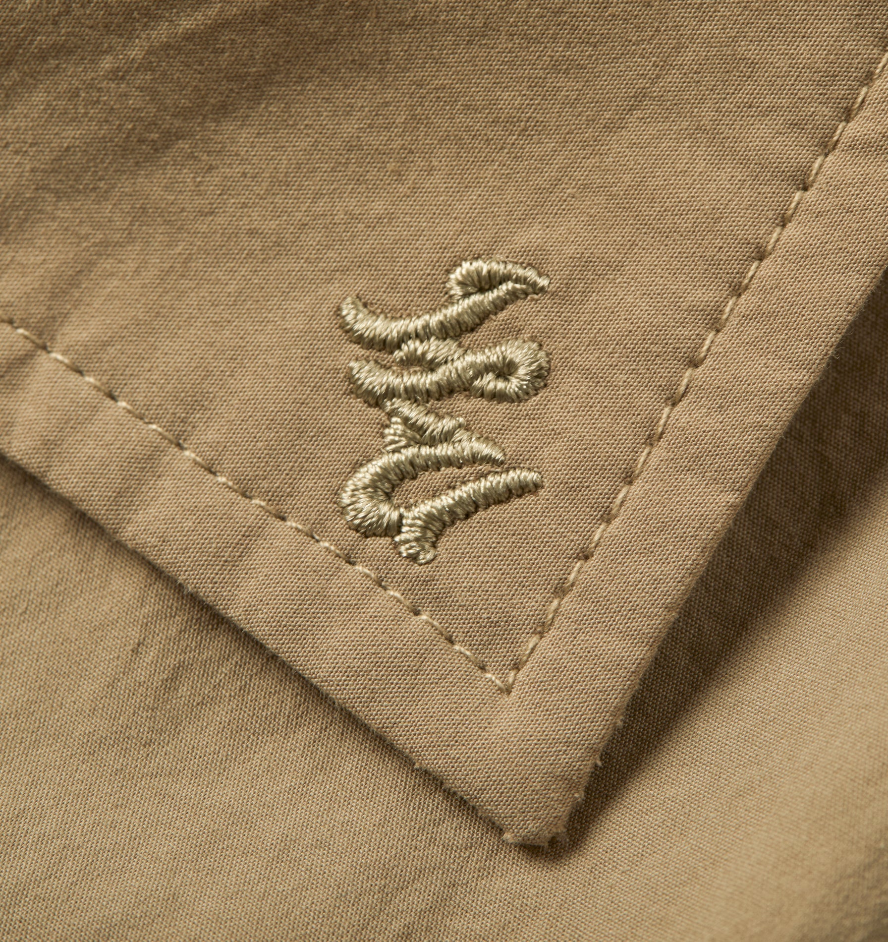 Box Cuban Collar Shirt - Taupe