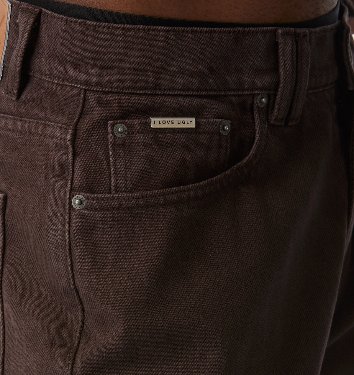 Cropped 90s Denim - Espresso
