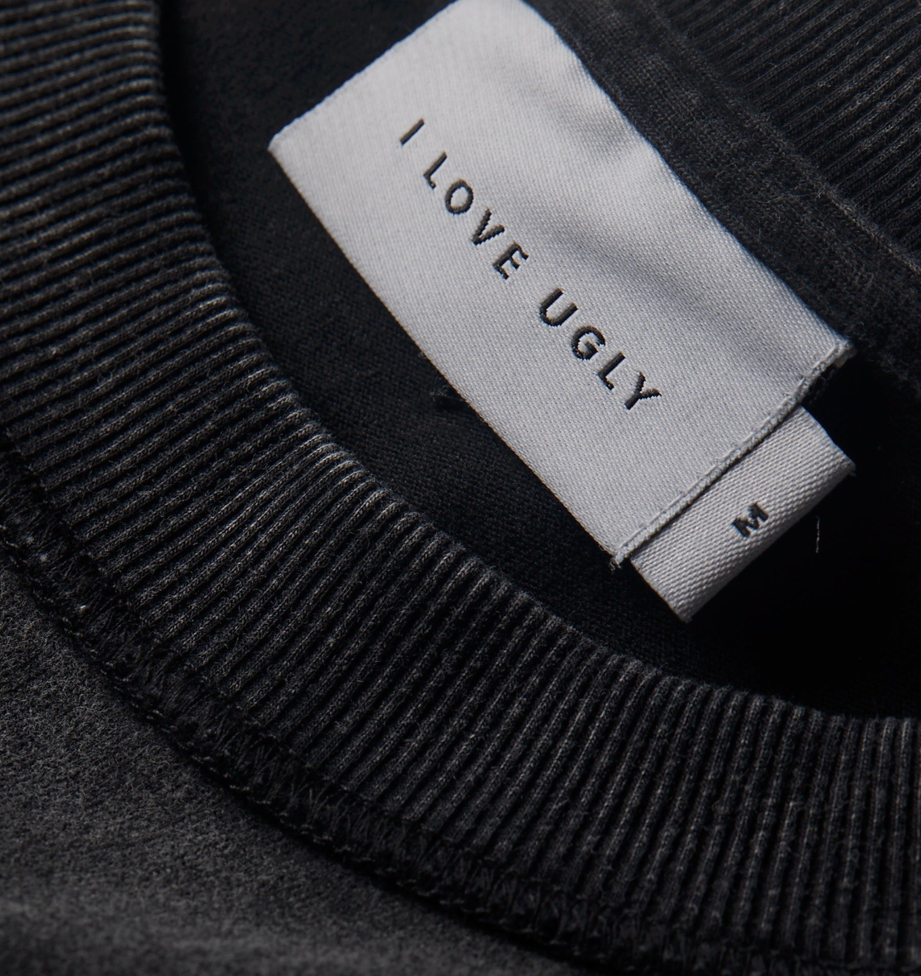 Box Crop Tee - Acid Black