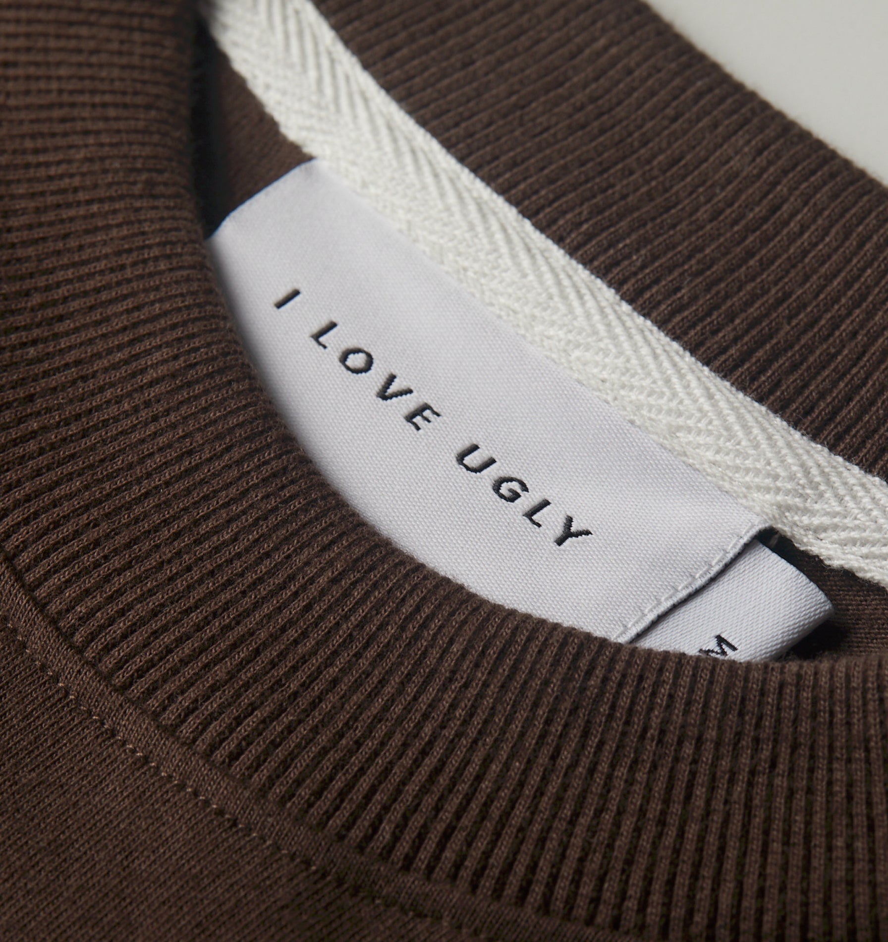 Chainstitch Box Tee 2.0 - Espresso/Taupe