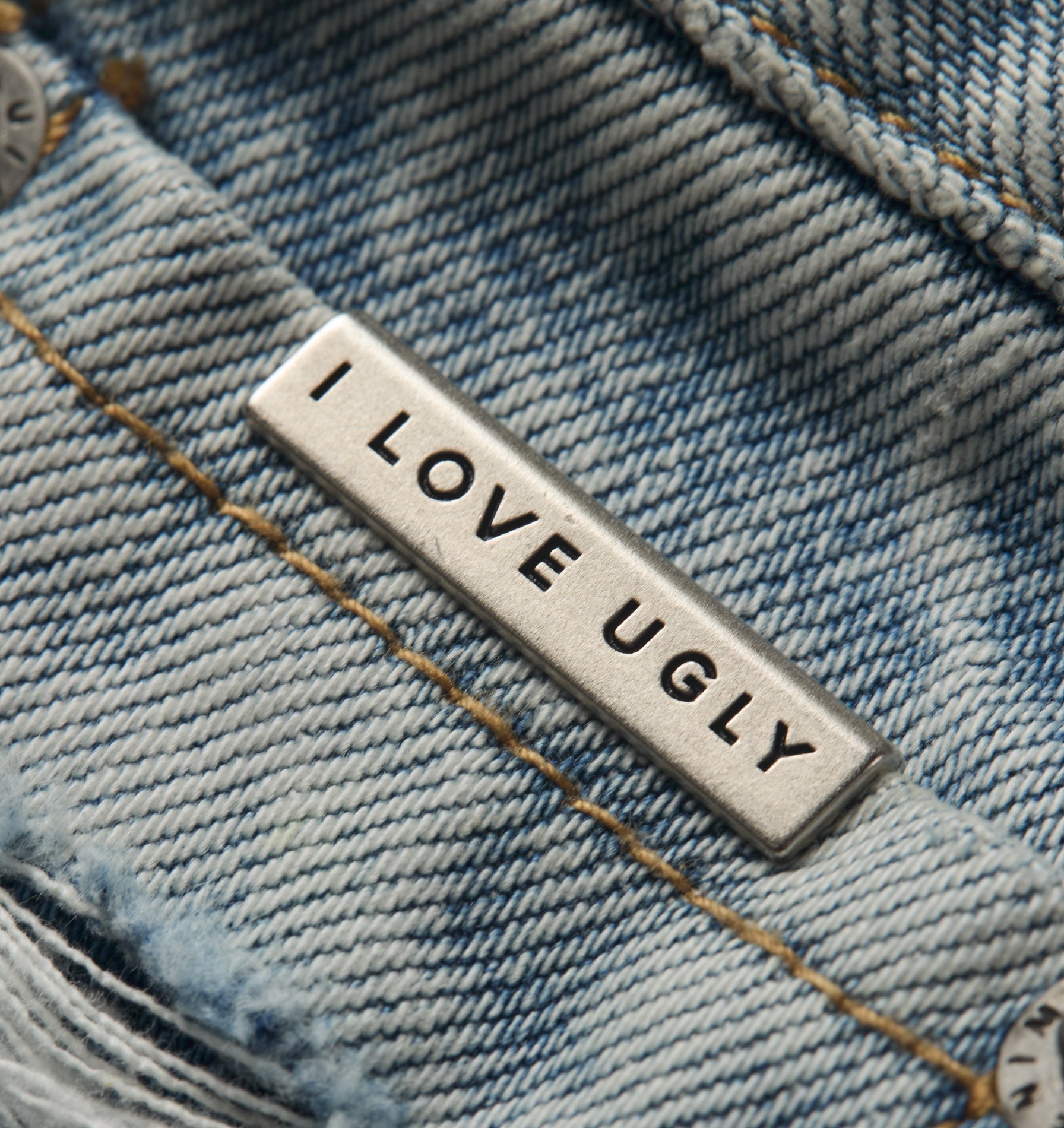 Distressed Clean Carpenter Denim - Paint Splatter