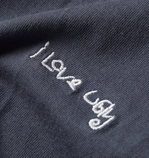 Hand Drawn Uniform Tee - Indigo