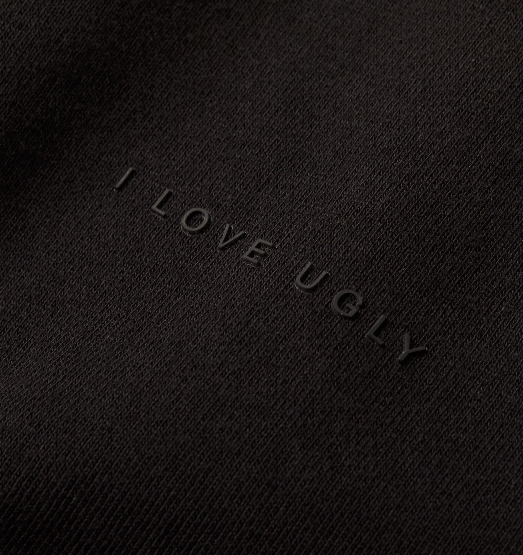 Crop Box Hood - Black