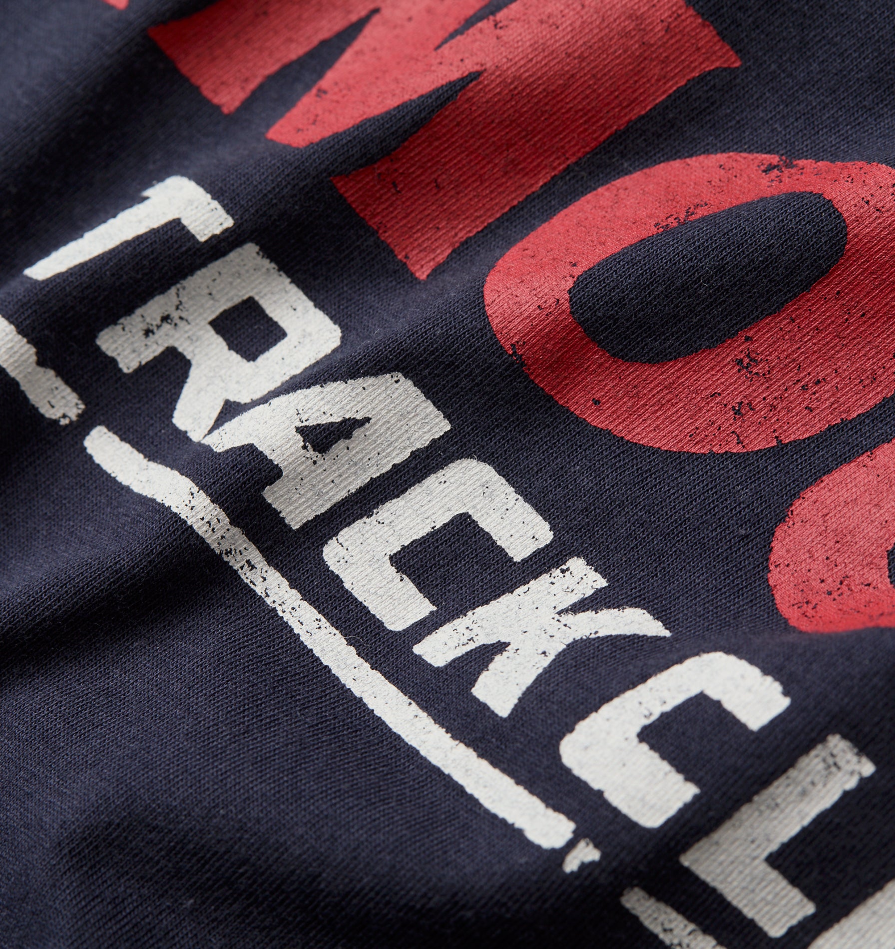 Track Club Crop Tank - Washed Navy