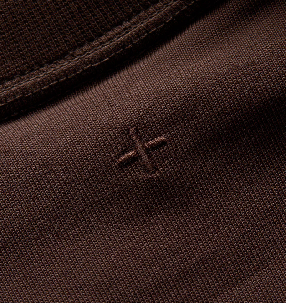 Crop Box Tee - Espresso