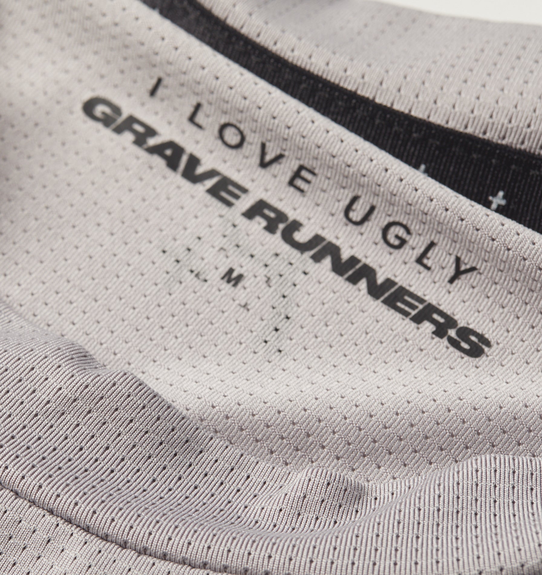 GR X ILU Active Crop Tee - Light Grey