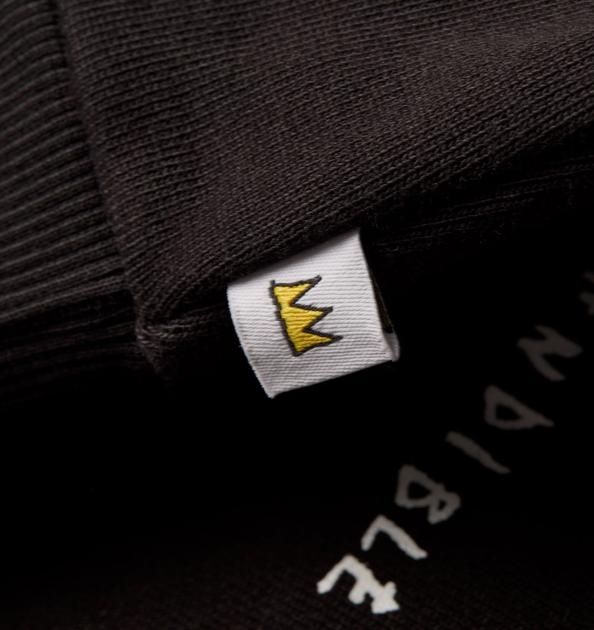 Basquiat Scribble Box Hood 2.0 - Black
