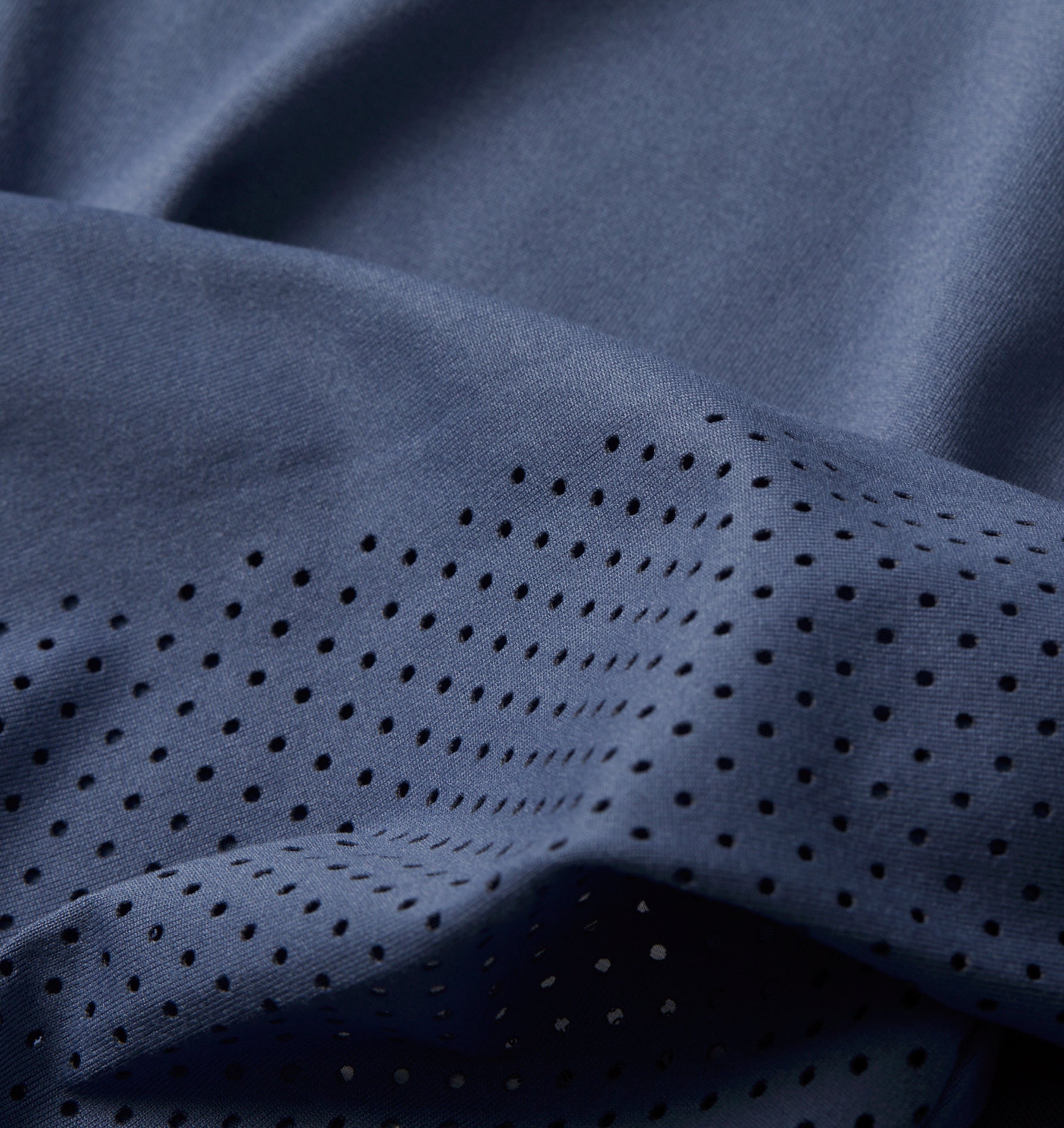 Active Crop Tee - Dusk Blue