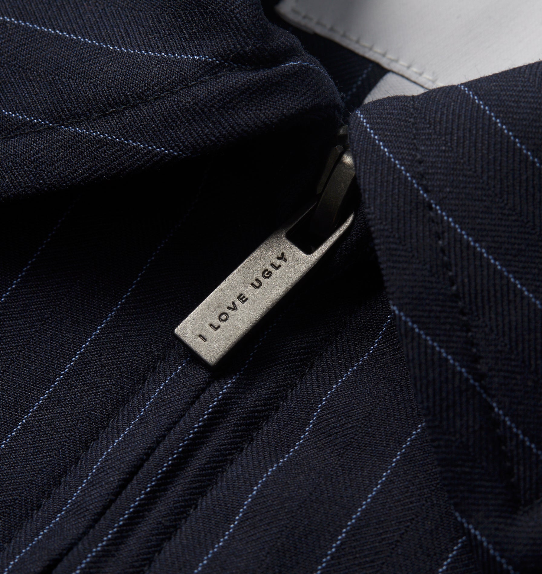 Alfie Jacket - Blue Pinstripe