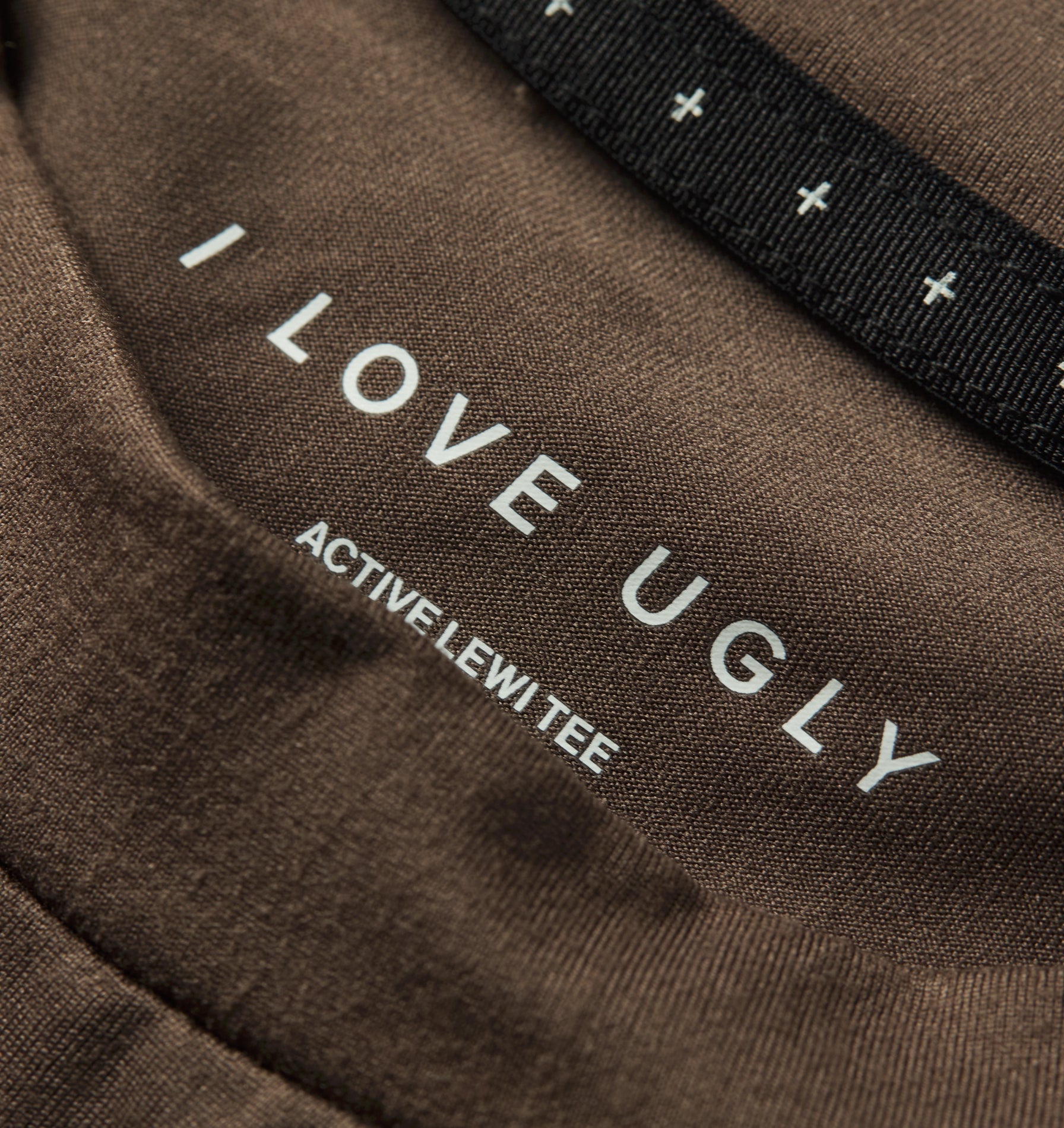 Active Crop Tee - Nutmeg