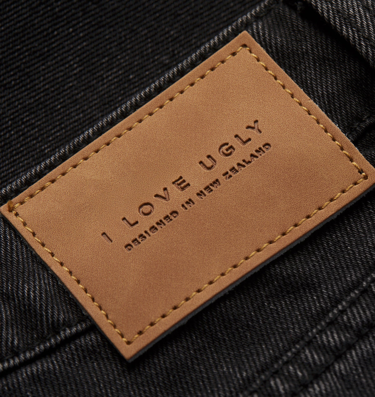 Cropped 90s Denim - Faded Black