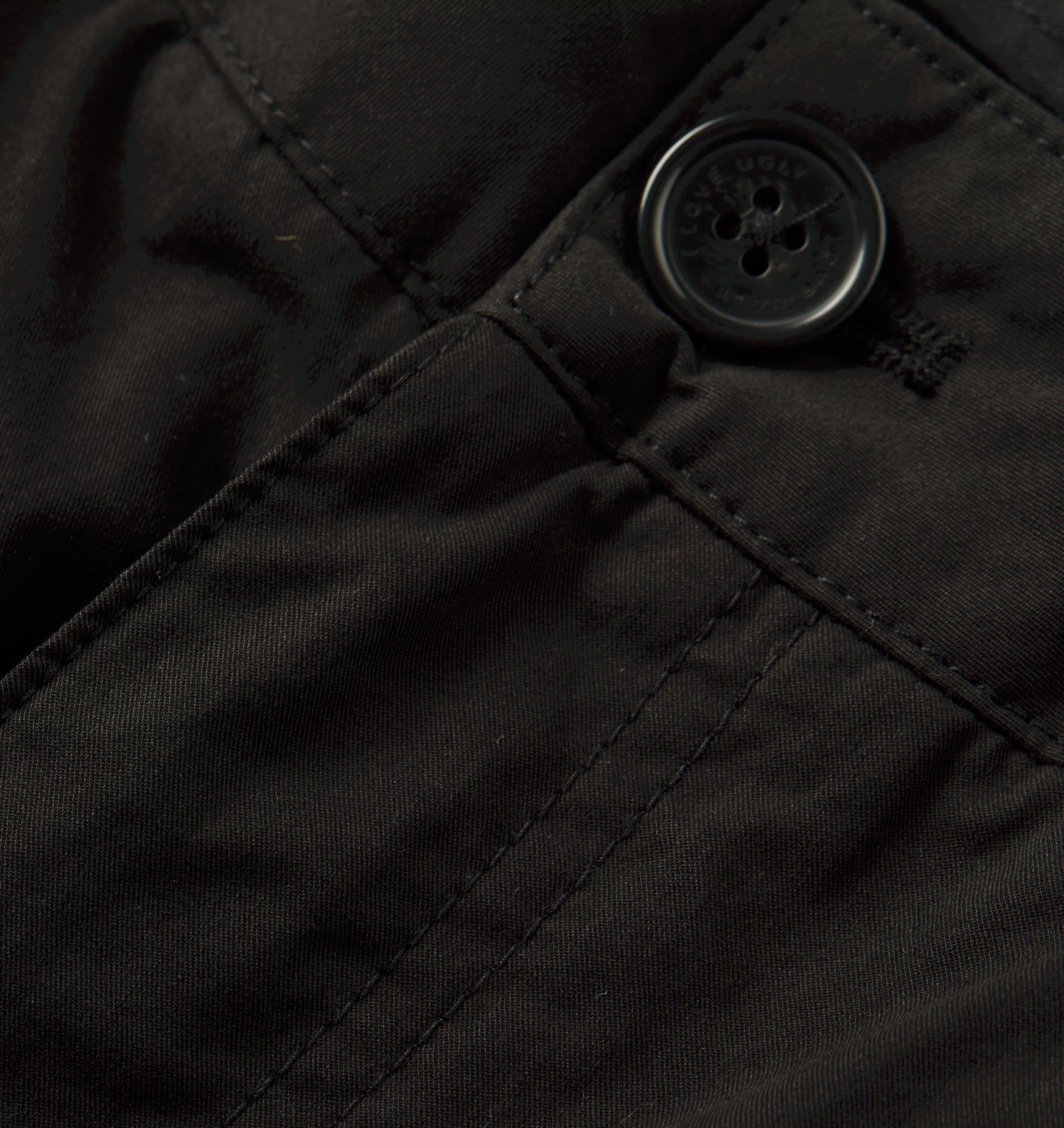 Aviator Cargo Short - Black